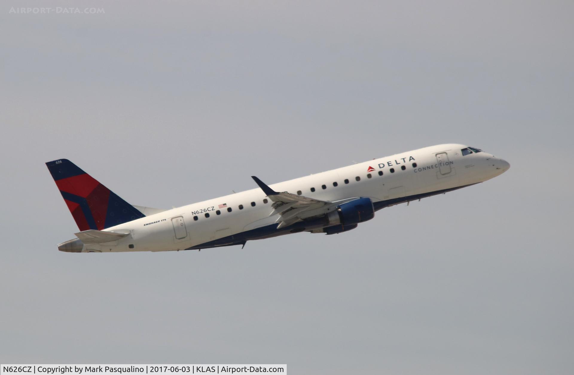 N626CZ, 2008 Embraer 175LR (ERJ-170-200LR) C/N 17000226, ERJ 170-200 LR