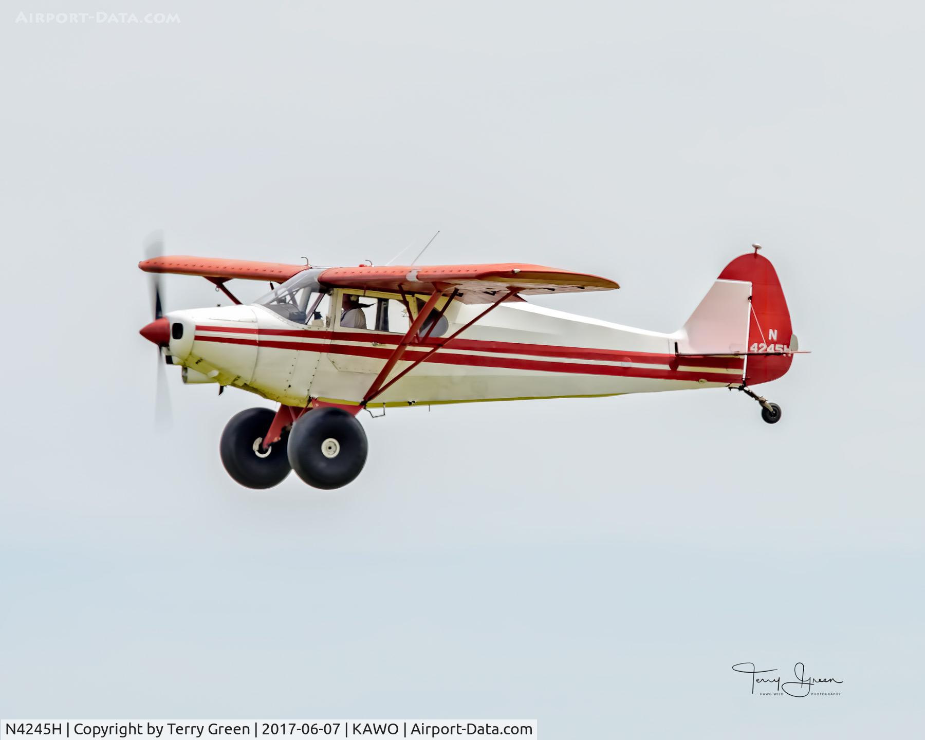 N4245H, Piper PA-14 Family Cruiser C/N 14-48, KAWO