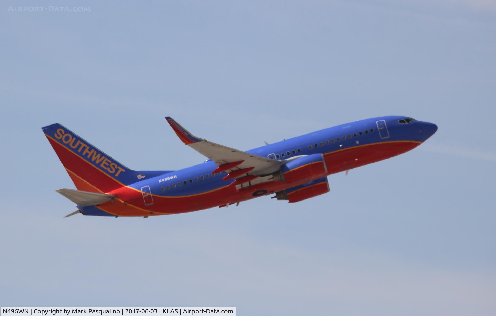 N496WN, 2004 Boeing 737-7H4 C/N 32478, Boeing 737-700