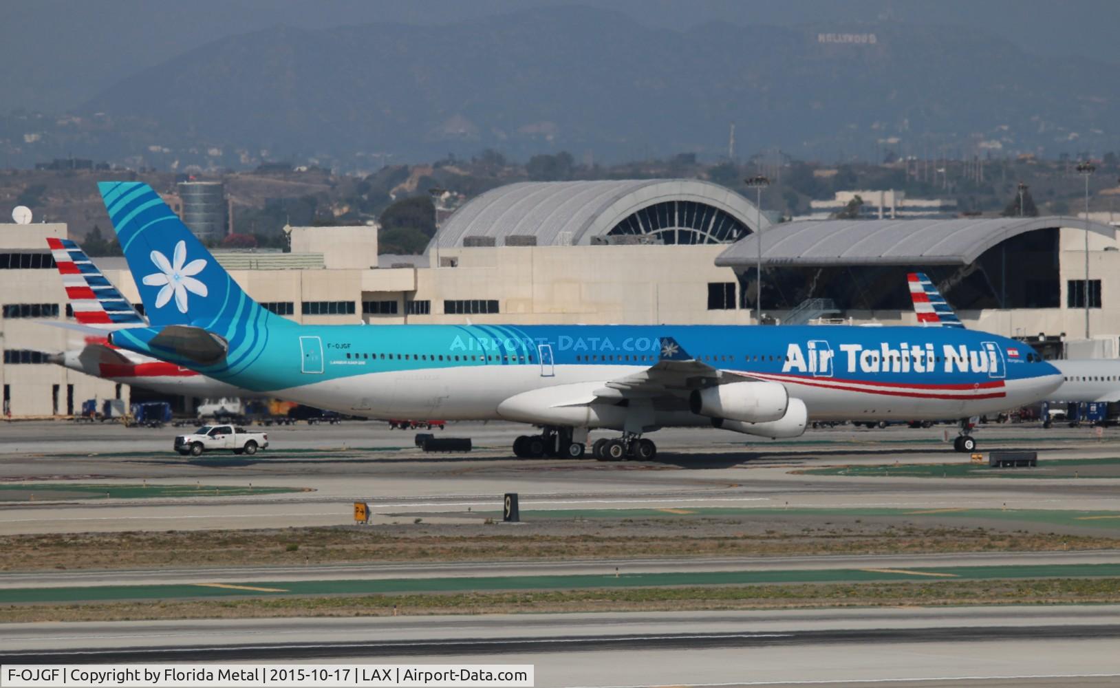F-OJGF, 2001 Airbus A340-313 C/N 385, Air Tahiti