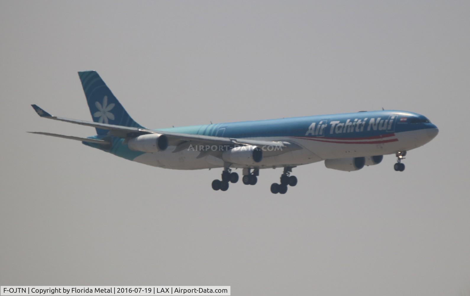 F-OJTN, 2001 Airbus A340-313 C/N 395, Air Tahiti