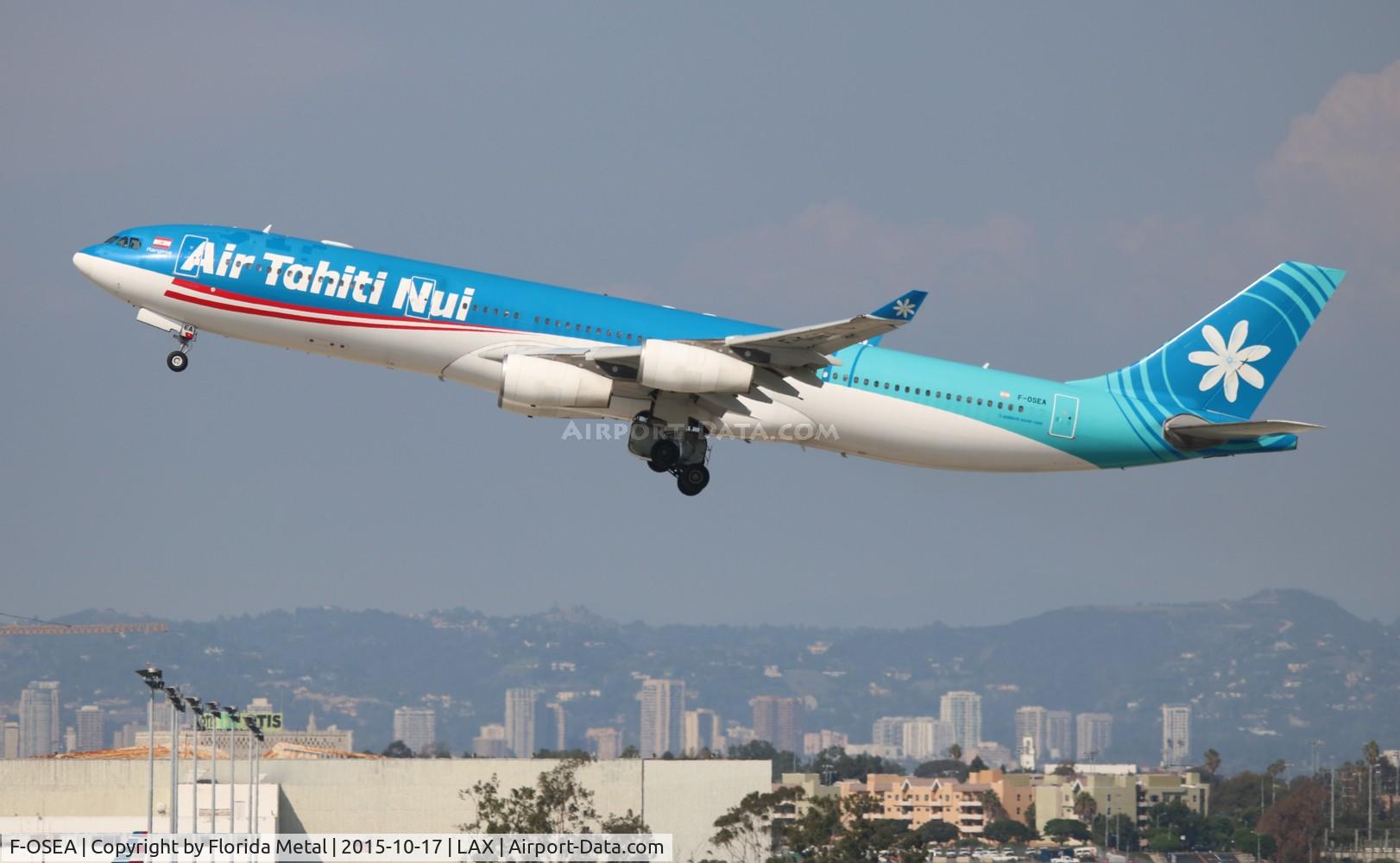 F-OSEA, 2001 Airbus A340-313 C/N 438, Air Tahiti