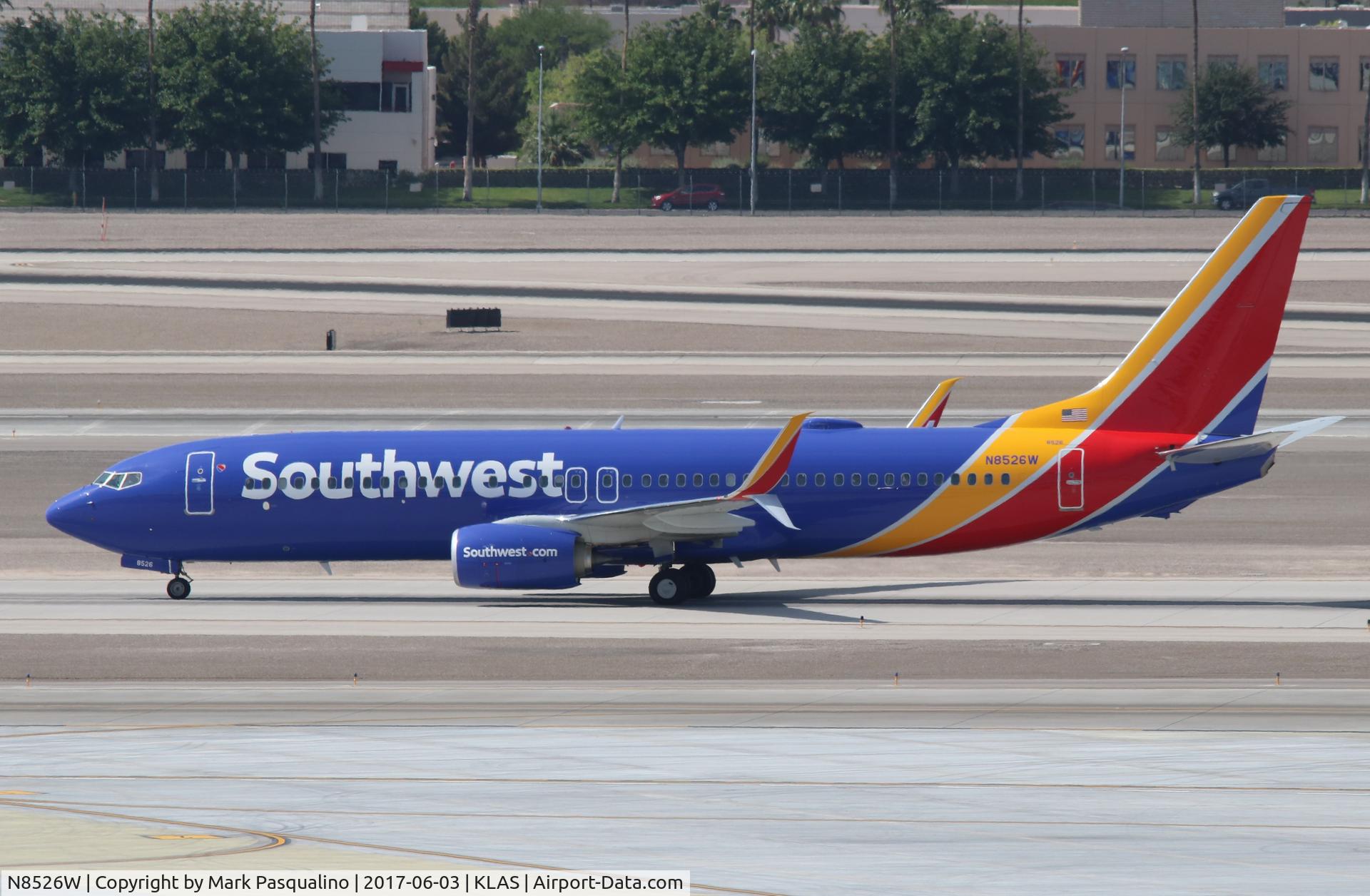 N8526W, 2017 Boeing 737-8H4 C/N 36972, Boeing 737-800