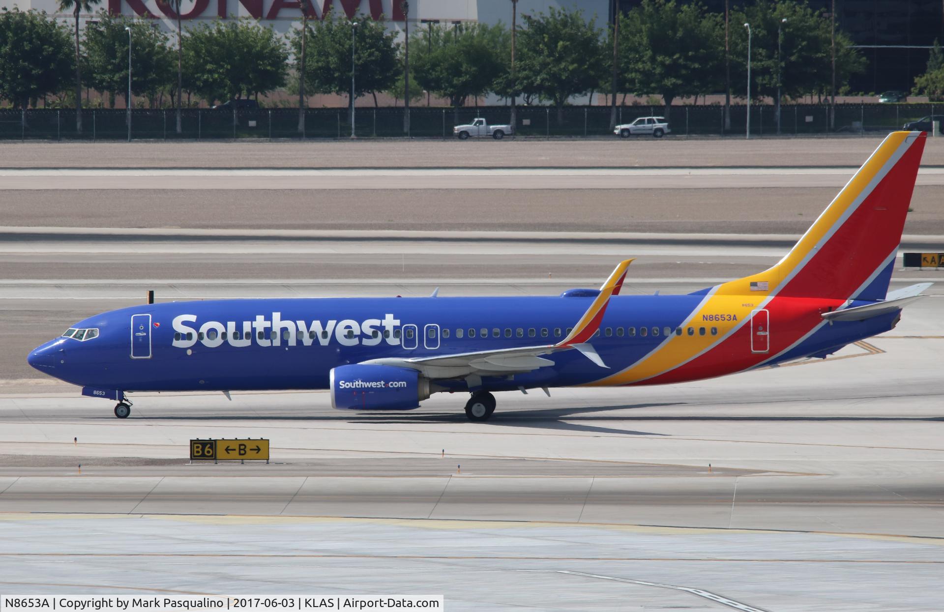 N8653A, 2014 Boeing 737-8H4 C/N 37037, Boeing 737-800