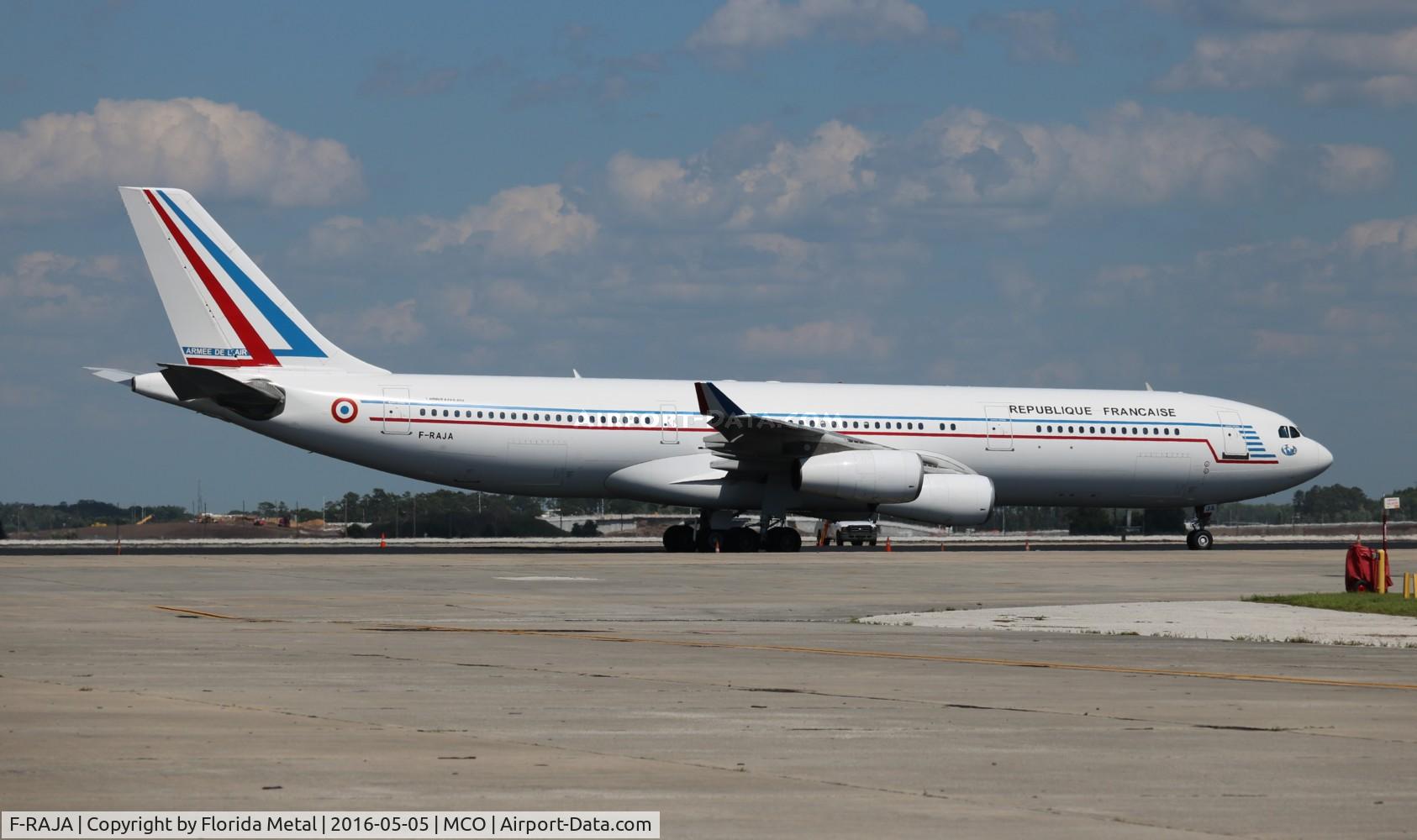 F-RAJA, 1995 Airbus A340-212 C/N 075, French Air Force