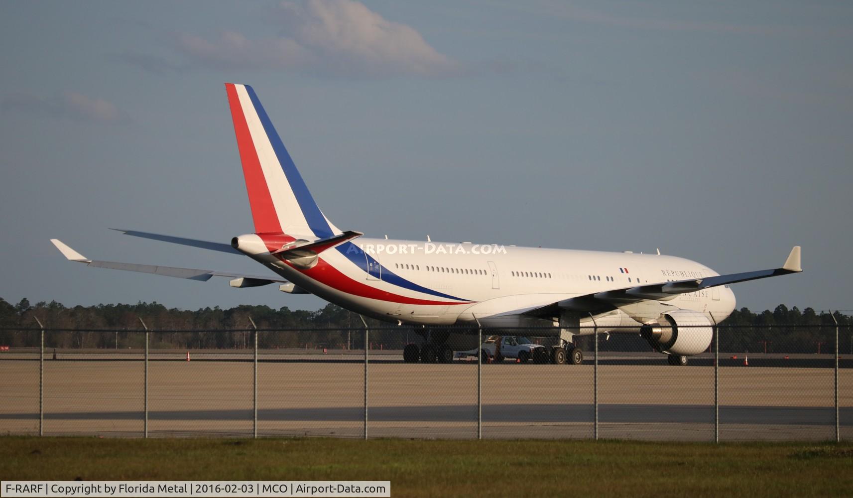 F-RARF, 1999 Airbus A330-223 C/N 240, French Air Force