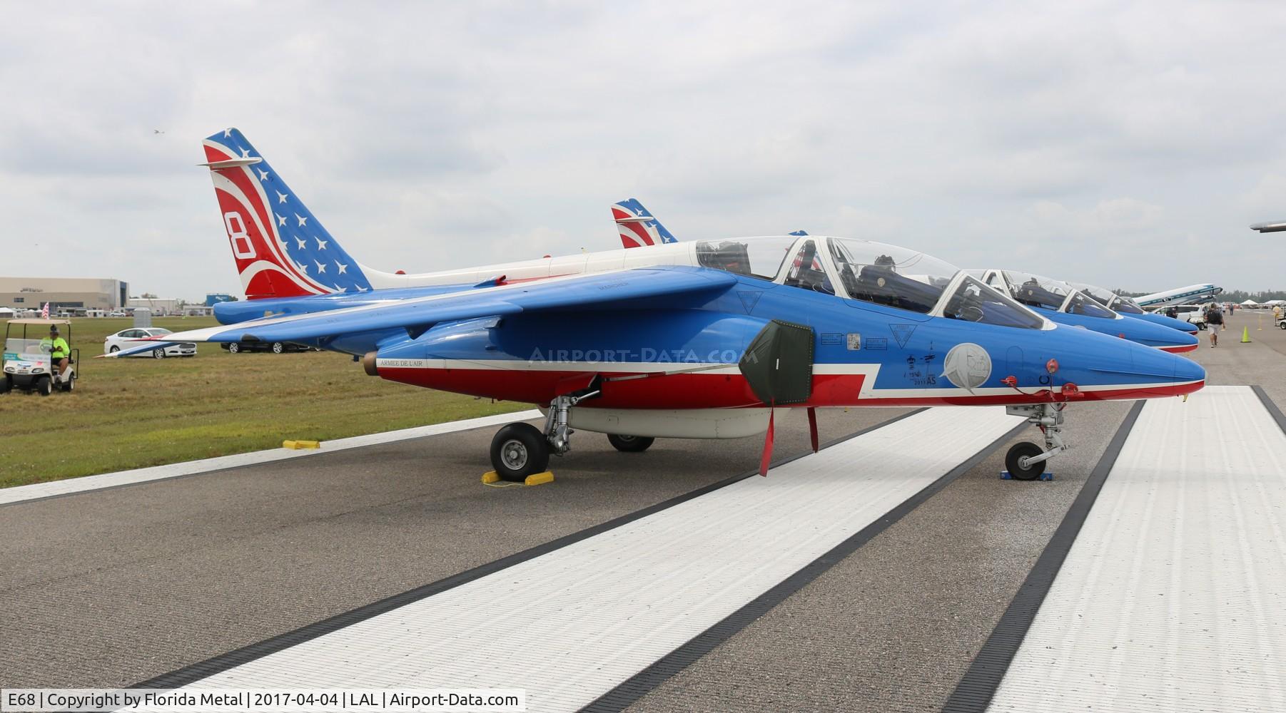 E68, Dassault-Dornier Alpha jet E C/N E68, Patrouille de France