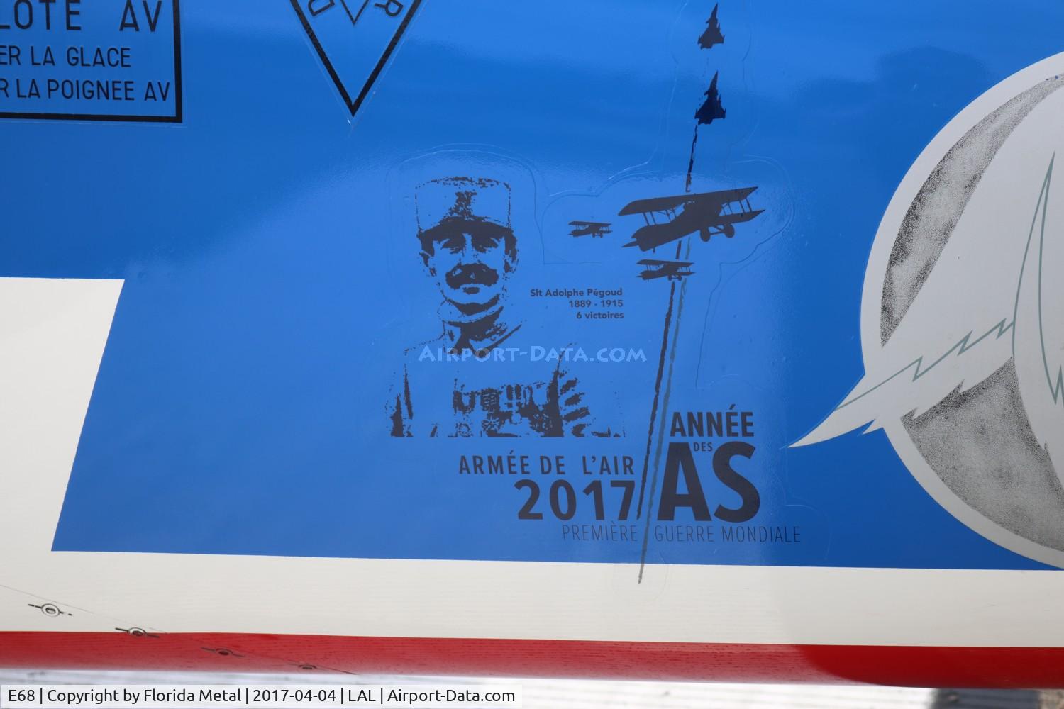 E68, Dassault-Dornier Alpha jet E C/N E68, Patrouille de France