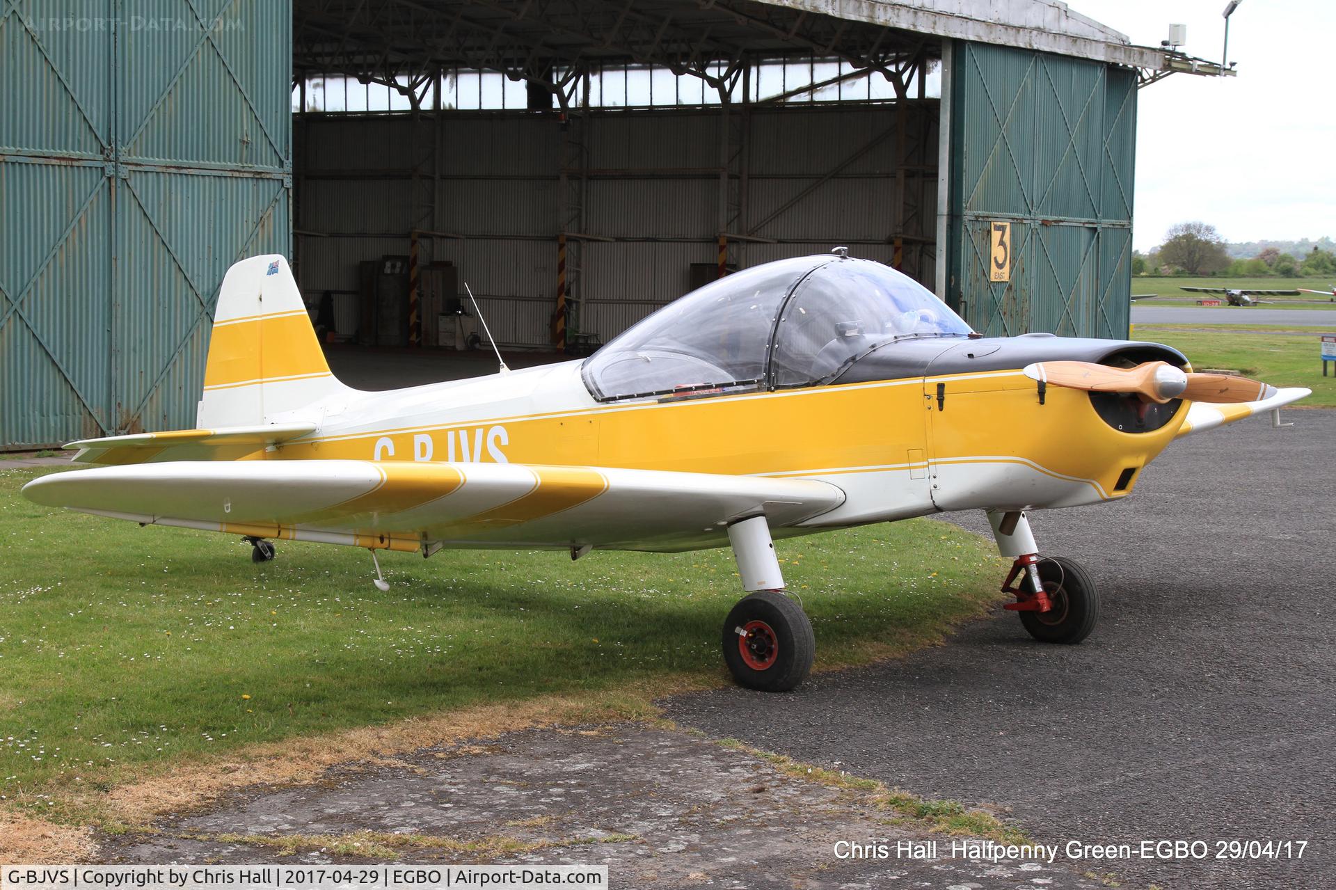 G-BJVS, 1962 Scintex CP-1310-C3 Super Emeraude C/N 903, at the Radial & Trainer fly-in