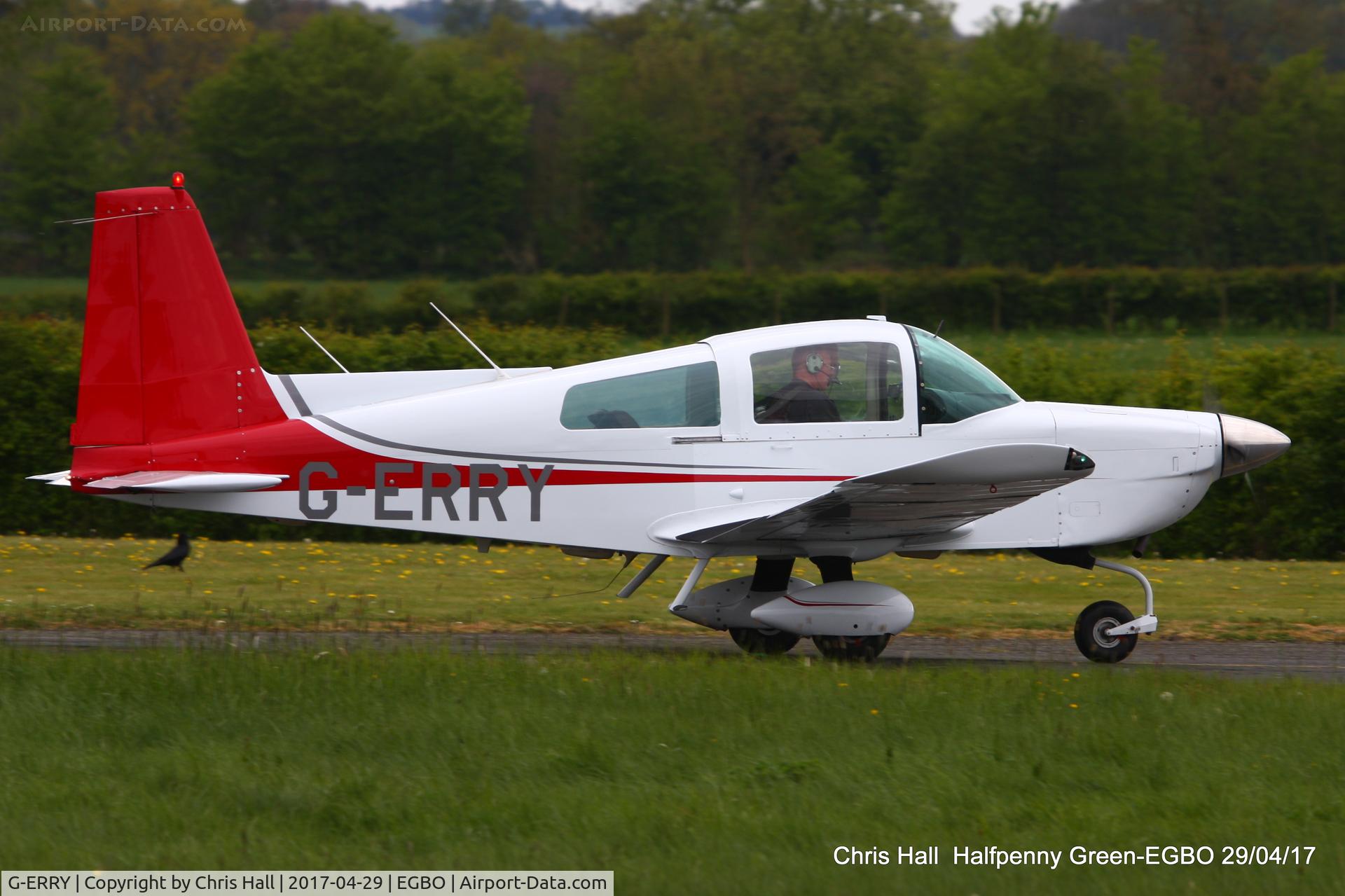G-ERRY, 1978 Grumman American AA-5B Tiger C/N AA5B-0725, at the Radial & Trainer fly-in