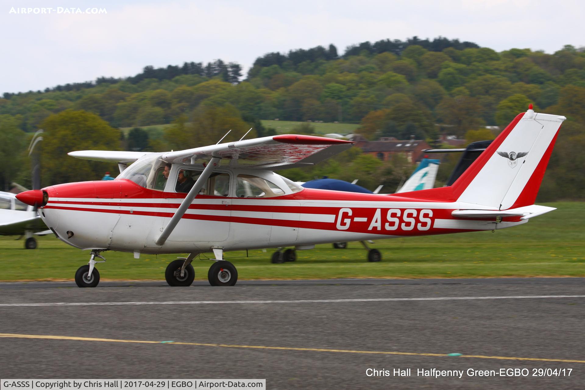 G-ASSS, 1964 Cessna 172E C/N 172-51467, at the Radial & Trainer fly-in