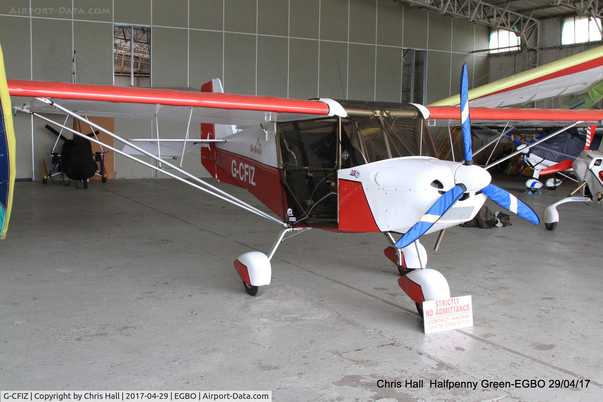 G-CFIZ, 2007 Best Off Skyranger 912(2) C/N BMAA/HB/530, at the Radial & Trainer fly-in