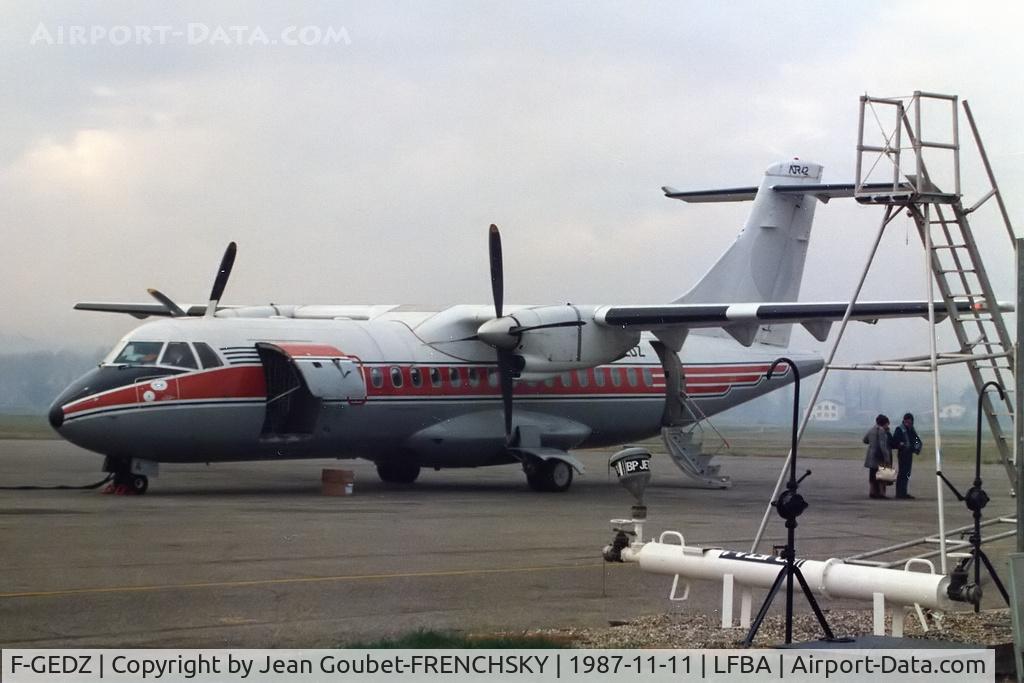 F-GEDZ, 1985 ATR 42-312 C/N 005, Cimber Sterling / Air Littoral from and to Paris Orly via Bergerac