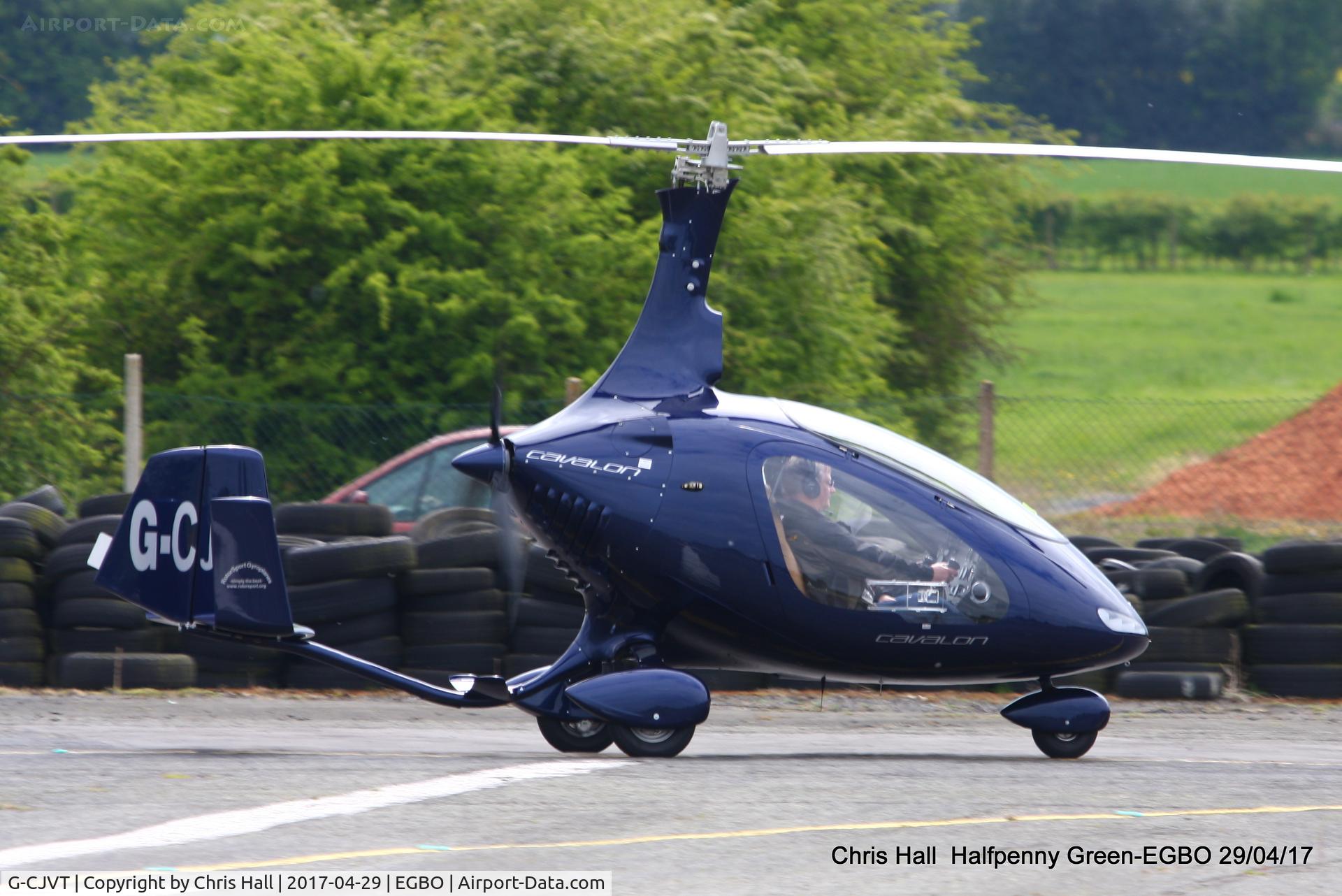 G-CJVT, 2016 RotorSport UK Cavalon C/N RSUK/CVLN/022, at the Radial & Trainer fly-in