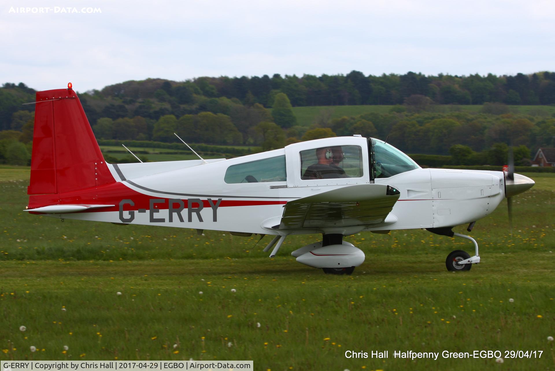 G-ERRY, 1978 Grumman American AA-5B Tiger C/N AA5B-0725, at the Radial & Trainer fly-in