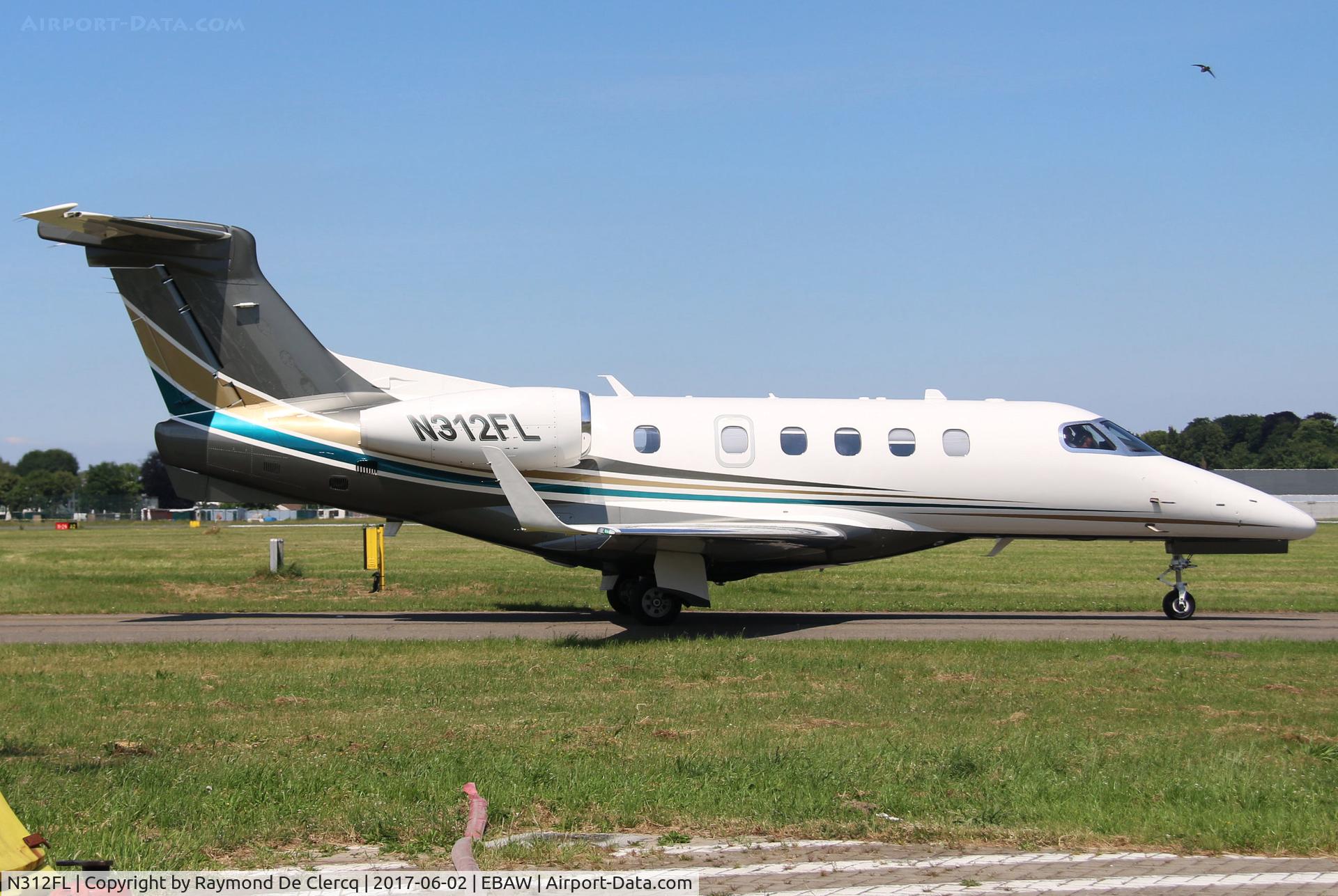 N312FL, 2011 Embraer EMB-505 Phenom 300 C/N 50500037, At Antwerp.