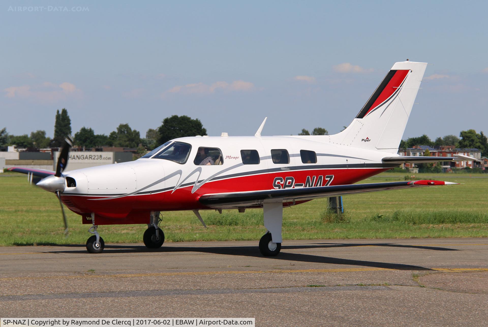 SP-NAZ, 2010 Piper PA-46-350P Malibu Mirage Malibu Mirage C/N 4636483, At Antwerp.