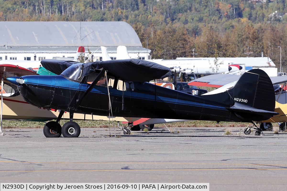 N2930D, 1955 Cessna 170B C/N 26873, fairbanks