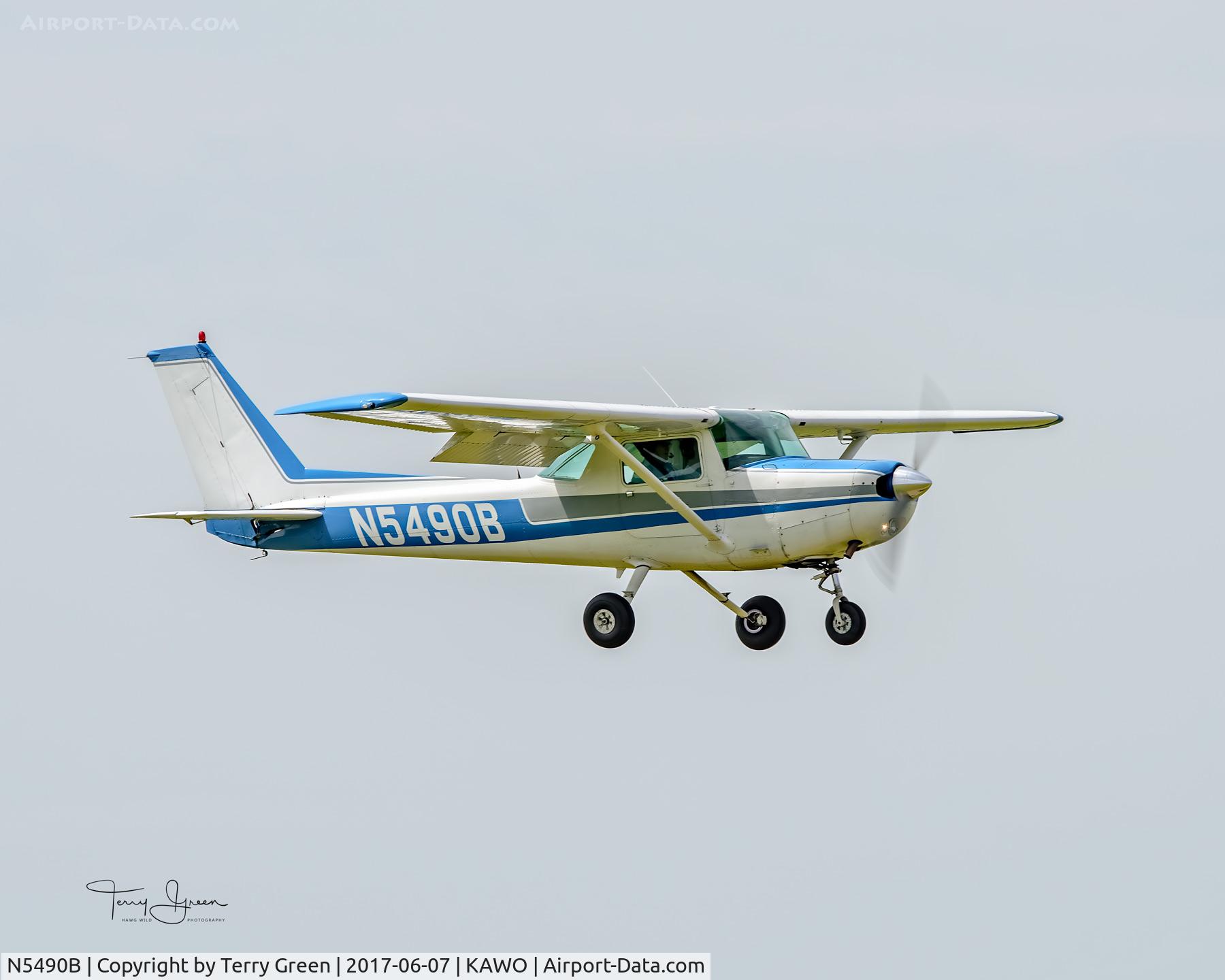 N5490B, 1979 Cessna 152 C/N 15283884, KAWO