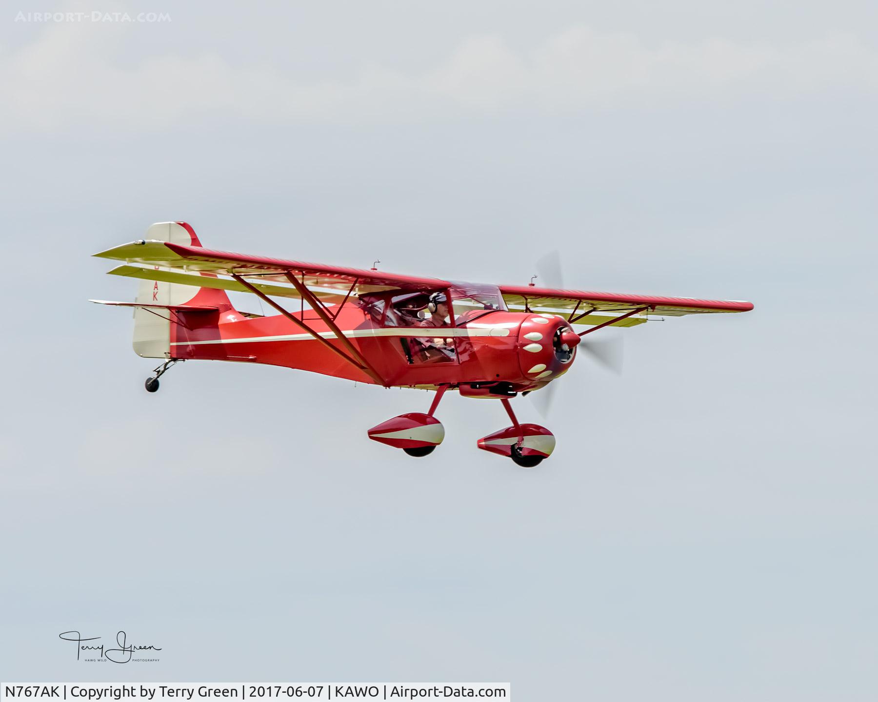 N767AK, 1996 Kamm Arthur SPEEDSTER C/N 001, KAWO