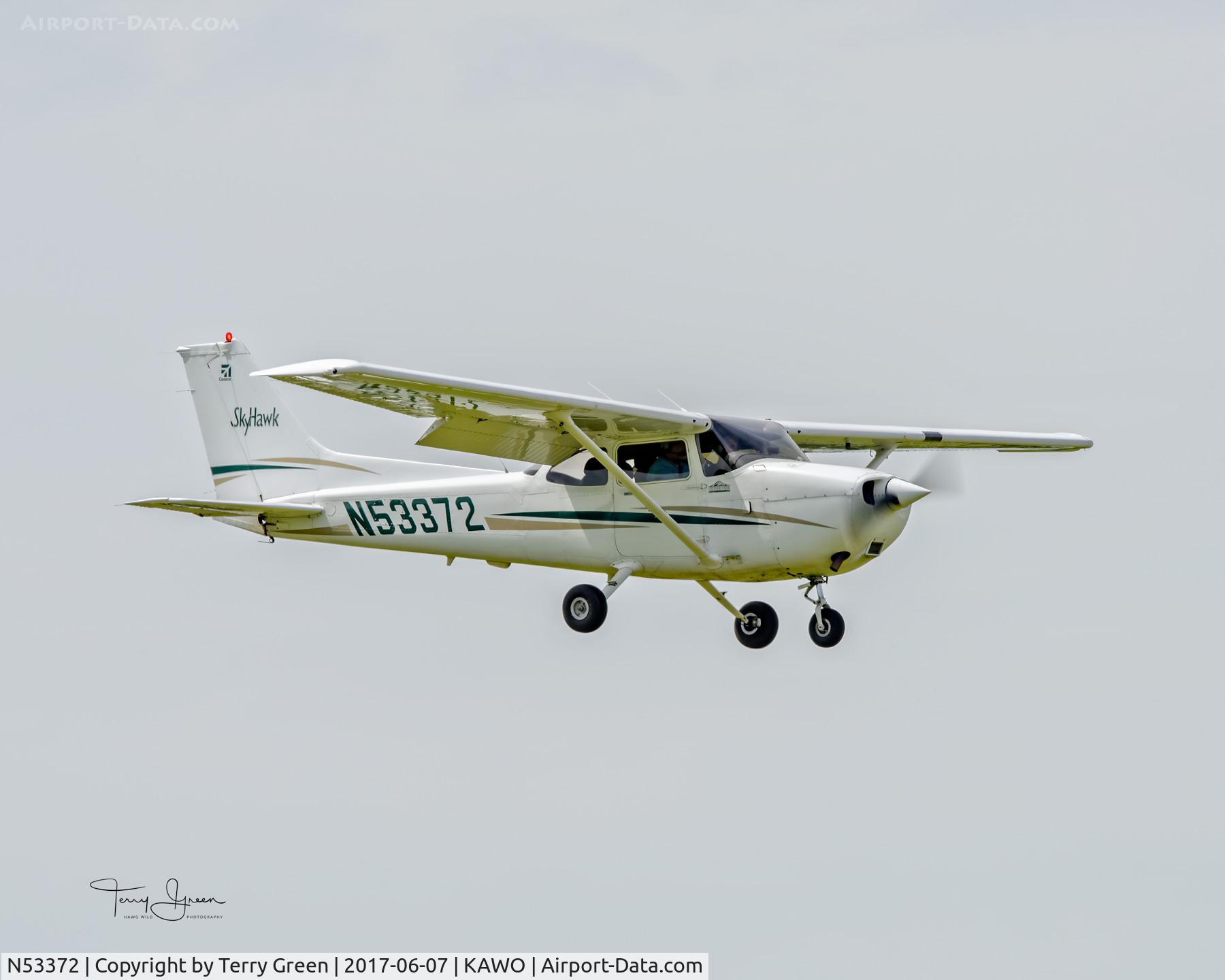 N53372, 2003 Cessna 172R C/N 17281170, KAWO