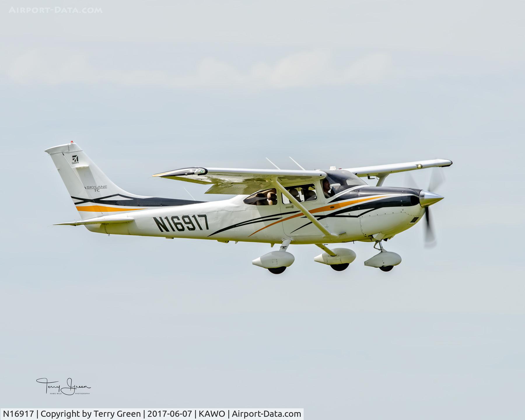 N16917, 2007 Cessna T182T Turbo Skylane C/N T18208803, KAWO