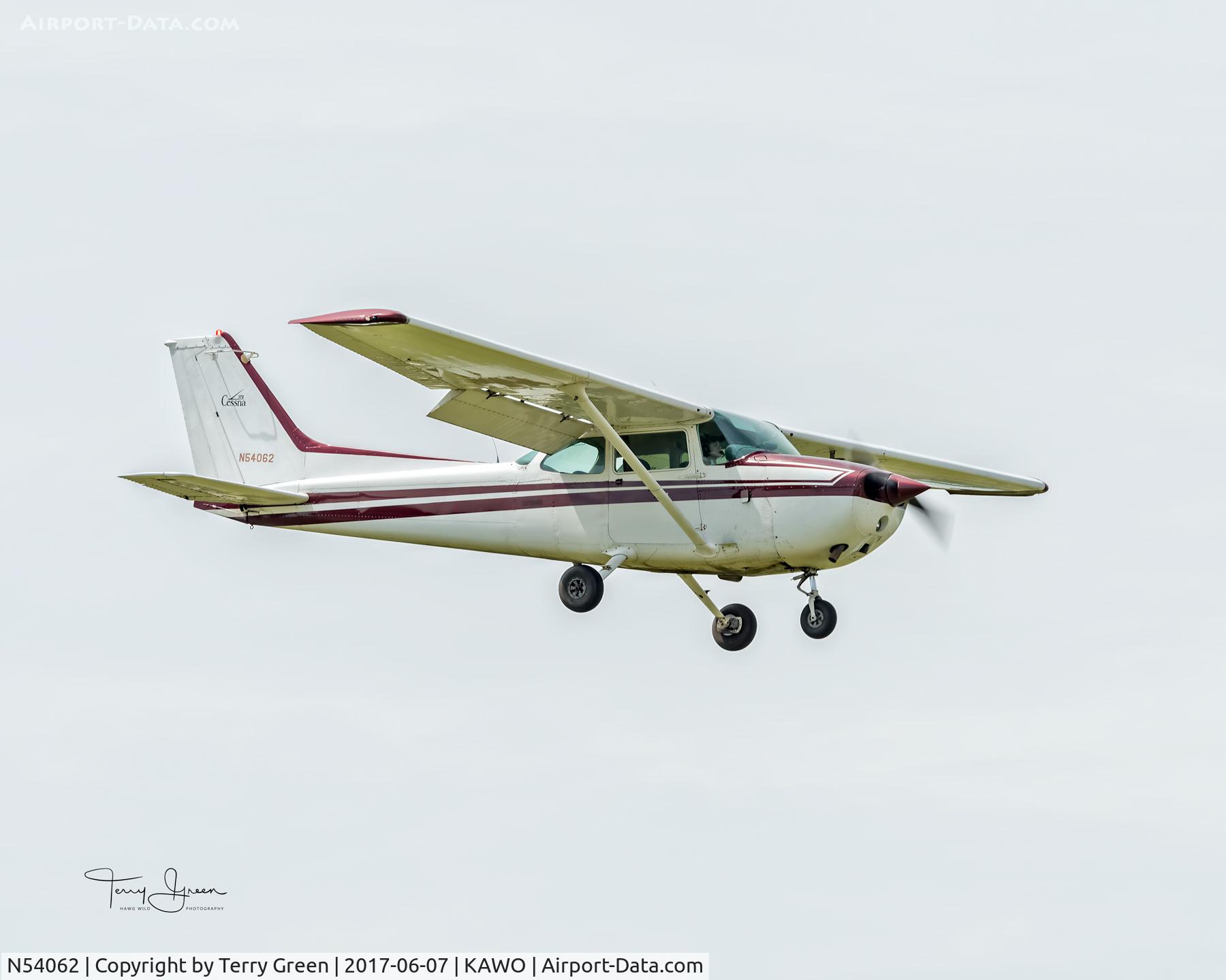N54062, 1981 Cessna 172P C/N 17274864, KAWO