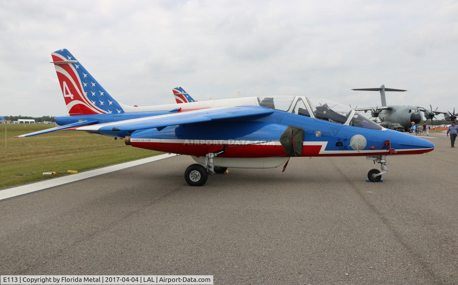E113, Dassault-Dornier Alpha Jet E C/N E113, Patrouille de France