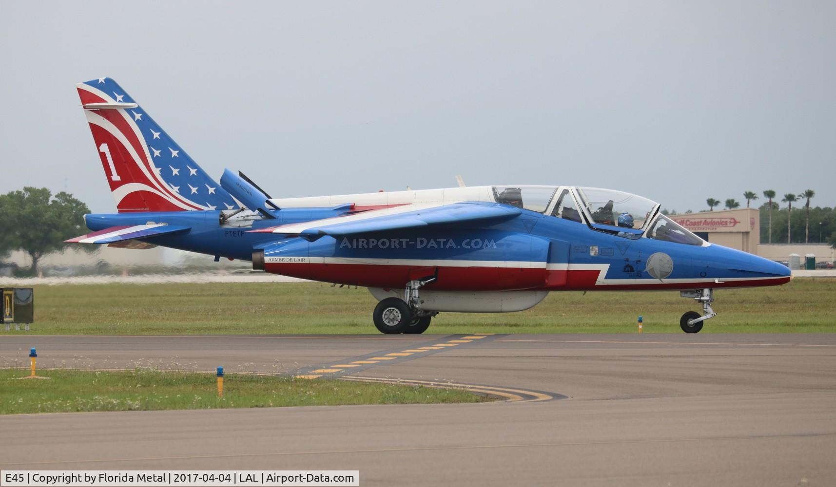 E45, Dassault-Dornier Alpha Jet E C/N E45, Patrouille de France