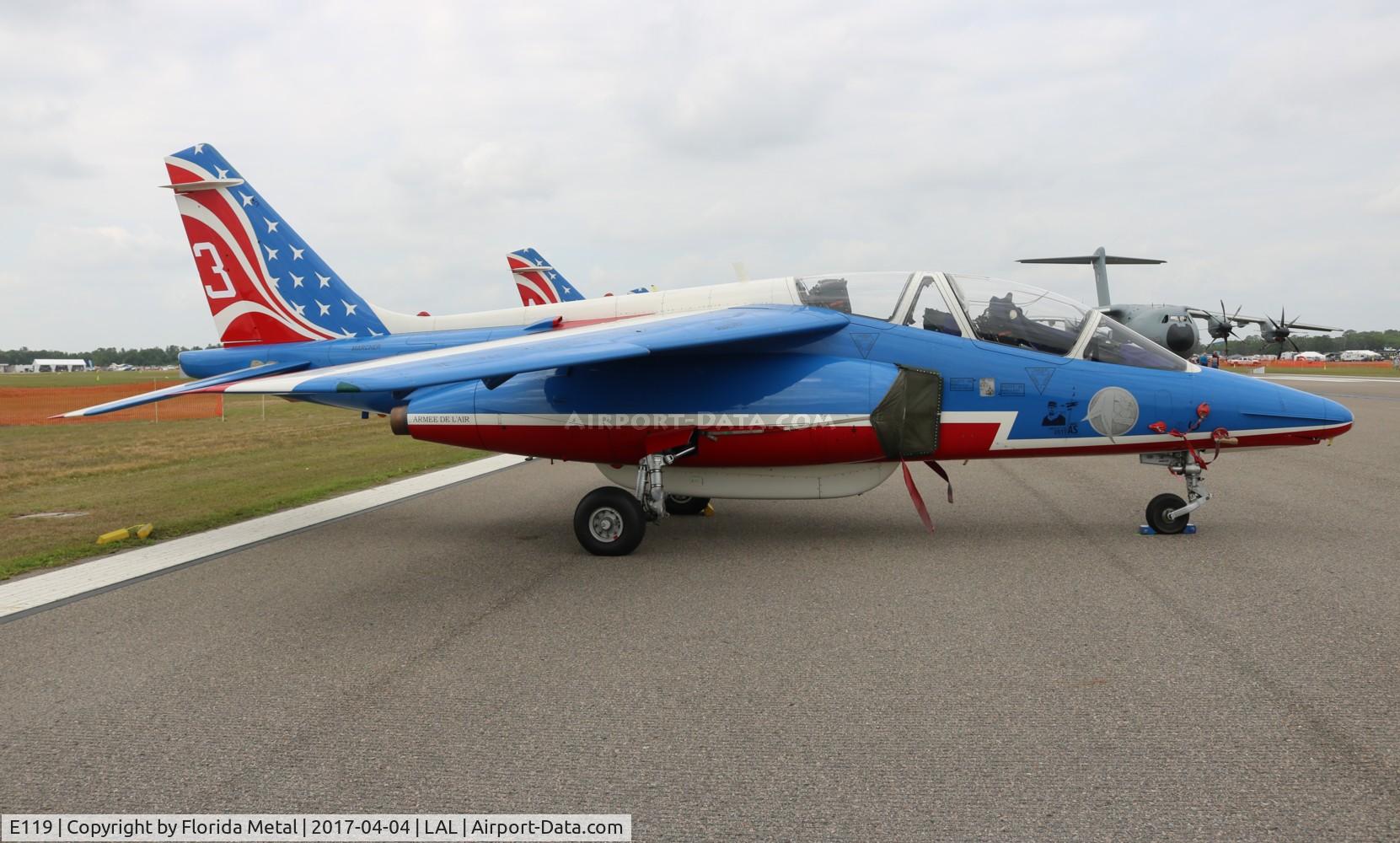 E119, Dassault-Dornier Alpha Jet E C/N E119, Patrouille de France