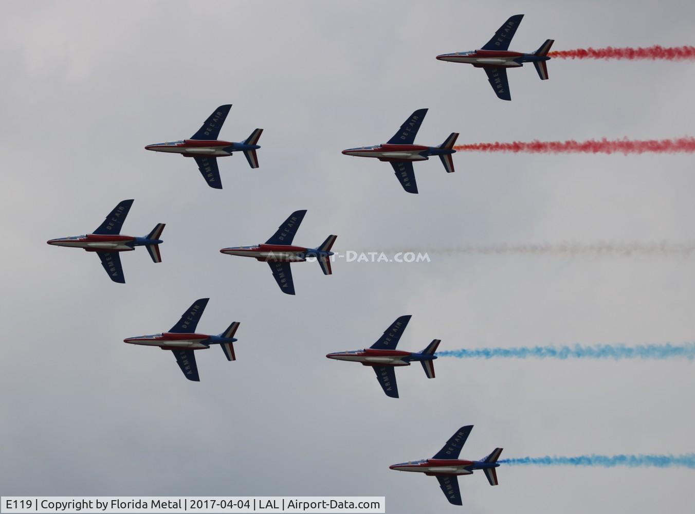 E119, Dassault-Dornier Alpha Jet E C/N E119, Patrouille de France