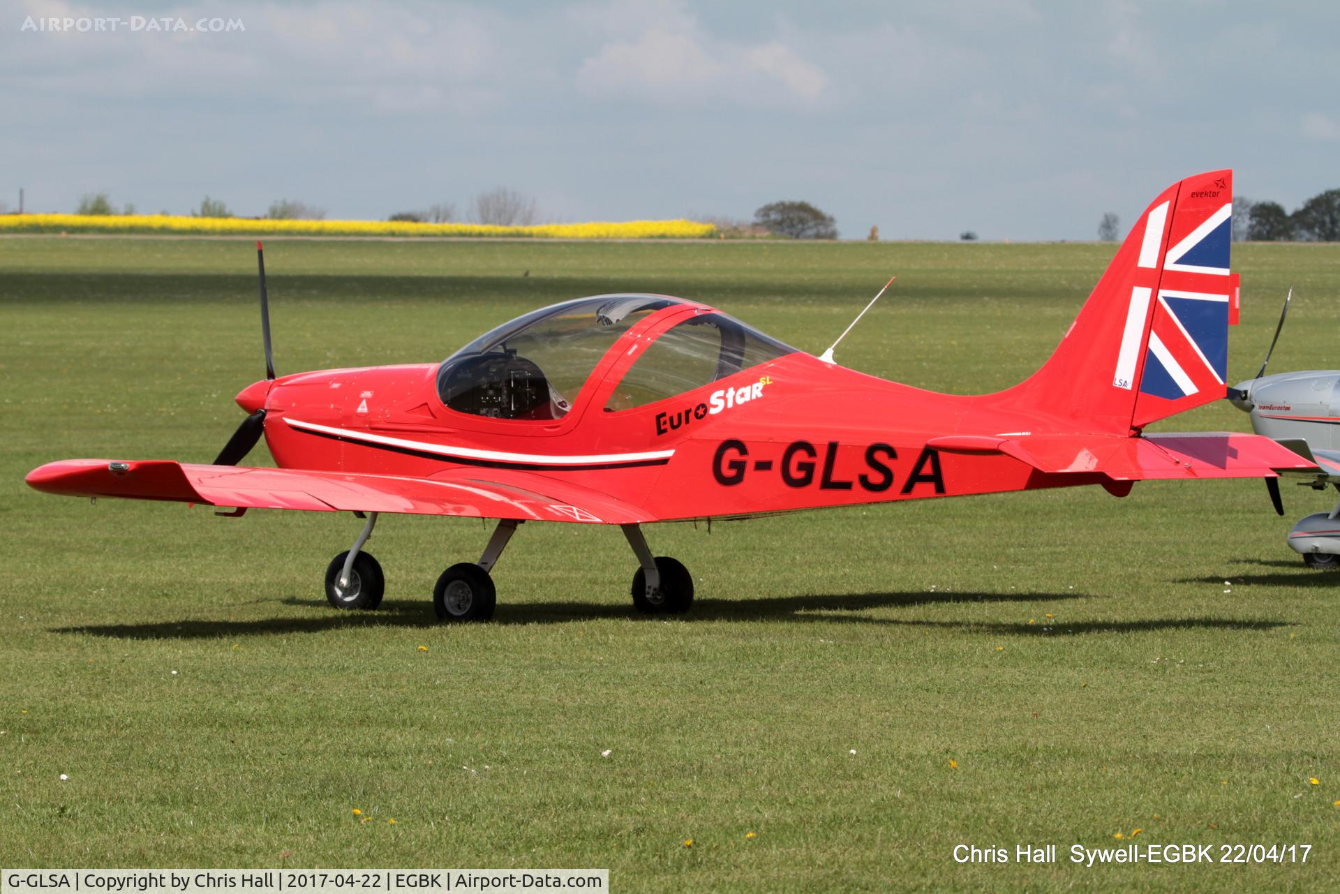 G-GLSA, 2015 Evektor EV-97 Eurostar SL C/N 2014-4216, at the EV-97 fly in. Sywell