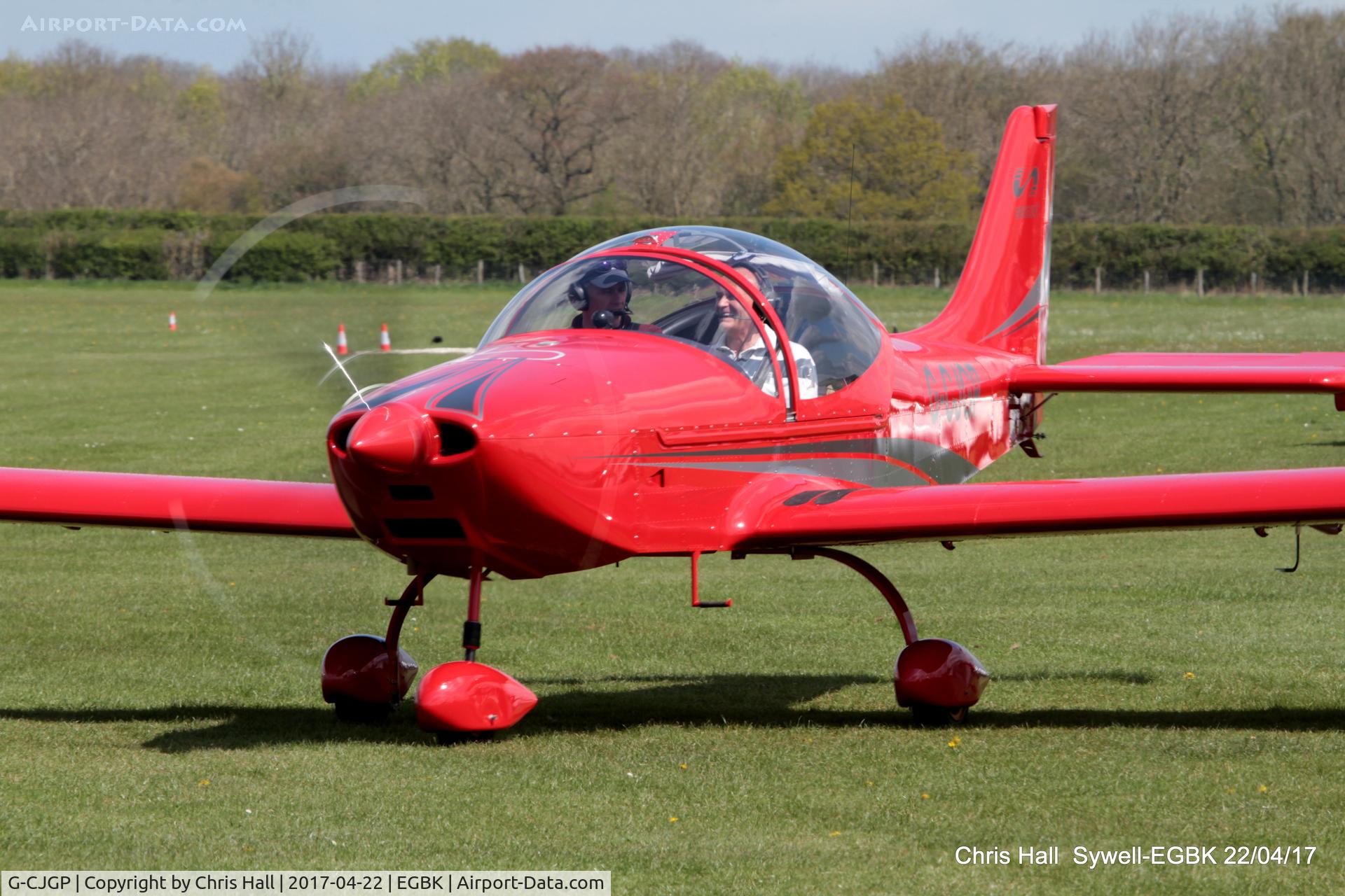 G-CJGP, 2016 Aerostyle Breezer C/N UL139, at the EV-97 fly in. Sywell