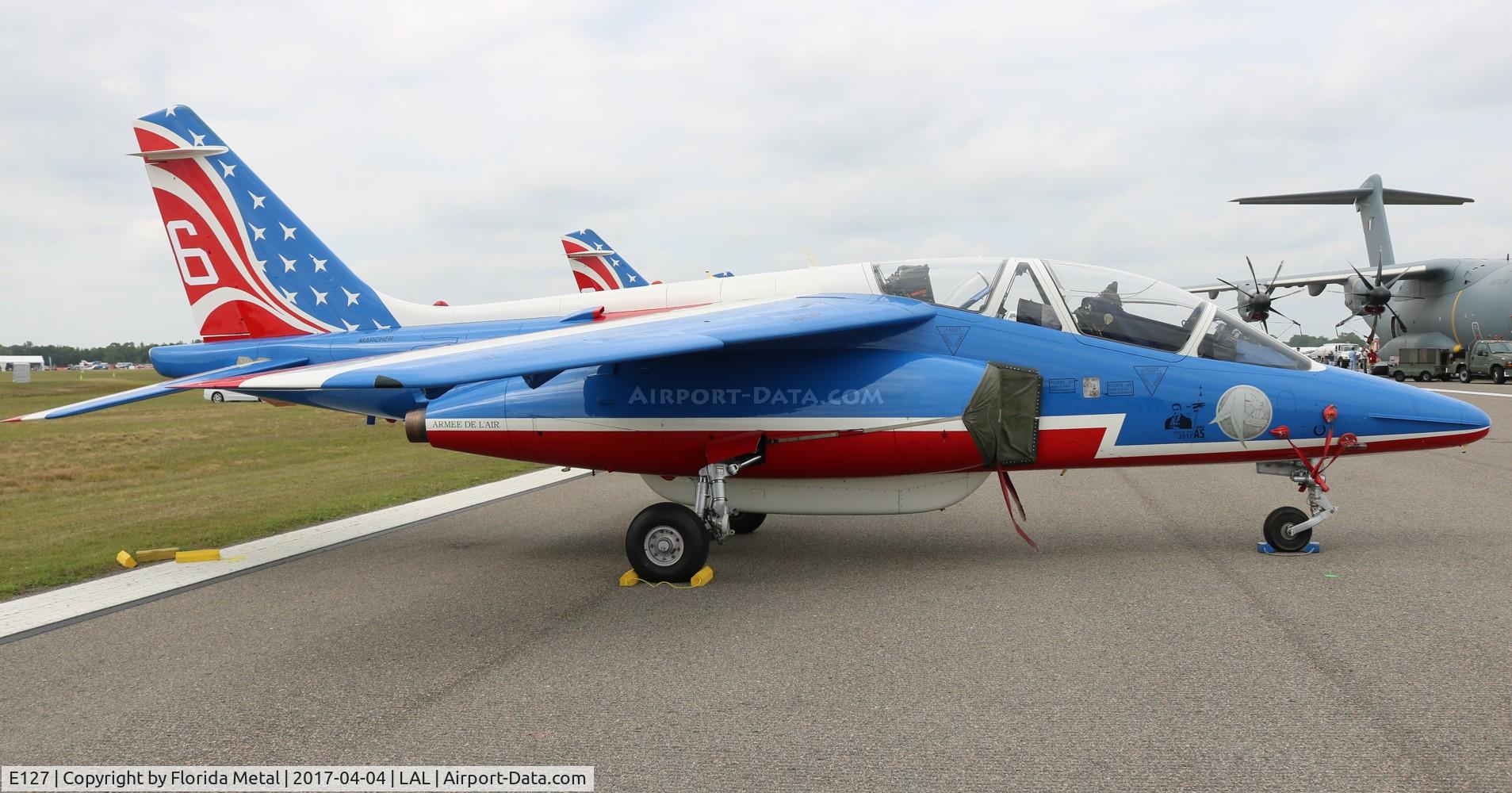 E127, 1983 Dassault-Dornier Alpha Jet E C/N E127, Patrouille de France