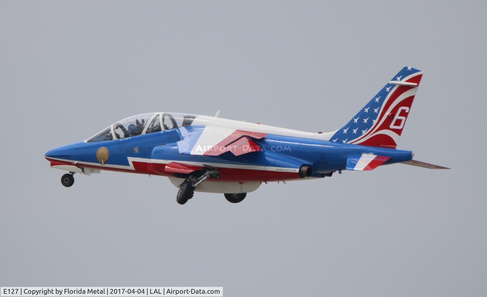 E127, 1983 Dassault-Dornier Alpha Jet E C/N E127, Patrouille de France