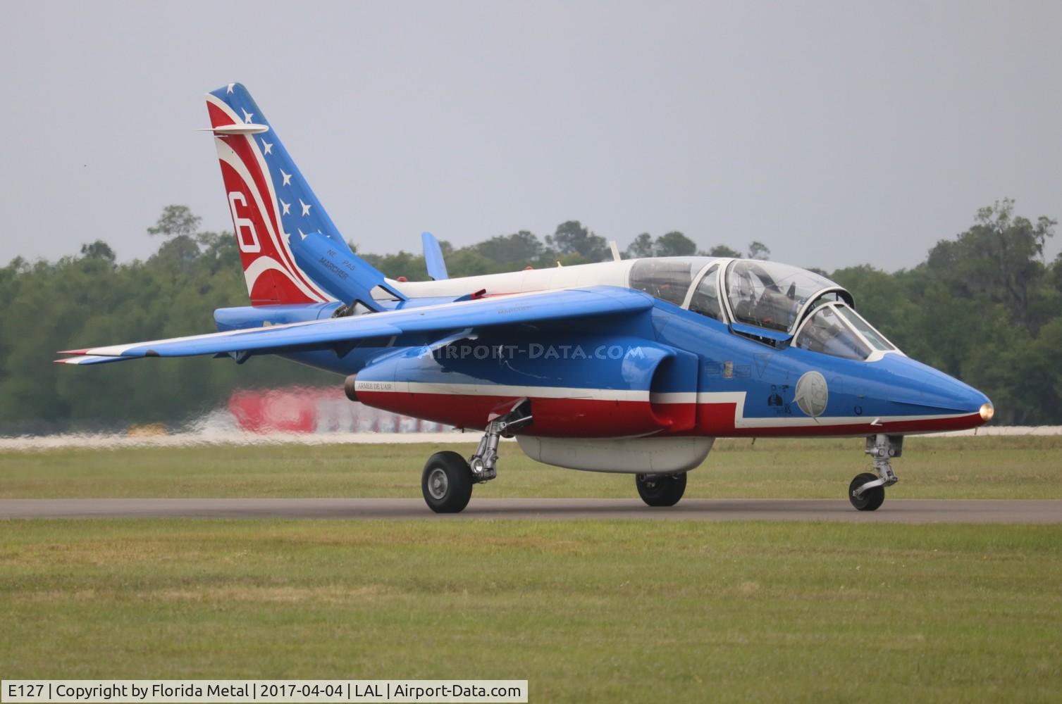 E127, 1983 Dassault-Dornier Alpha Jet E C/N E127, Patrouille de France