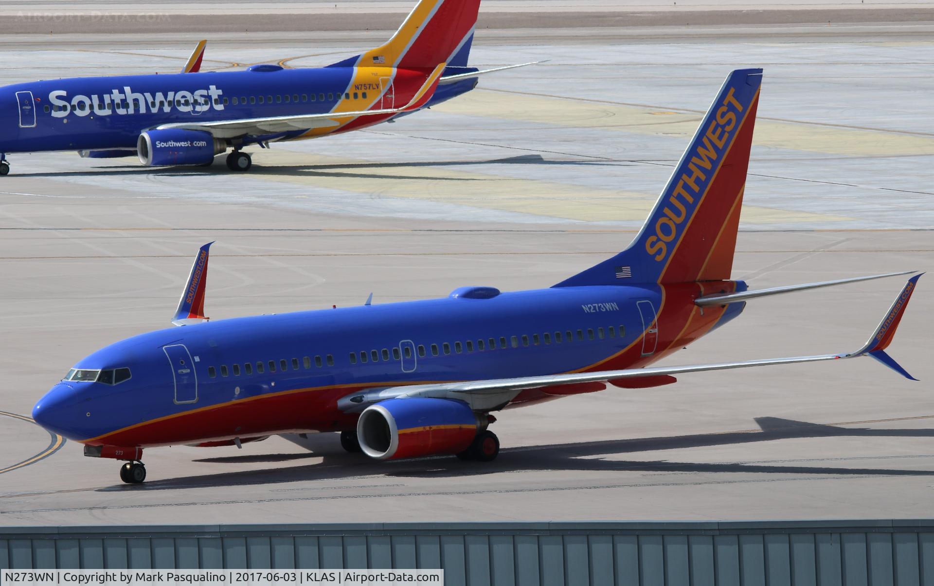 N273WN, 2007 Boeing 737-7H4 C/N 32528, Boeing 737-700
