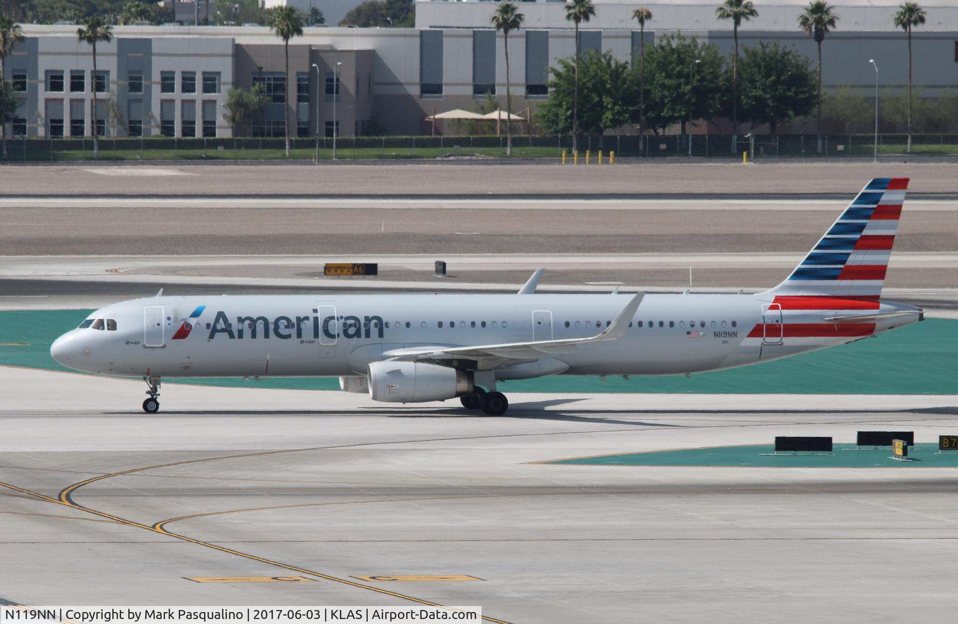 N119NN, 2014 Airbus A321-231 C/N 6222, Airbus A321