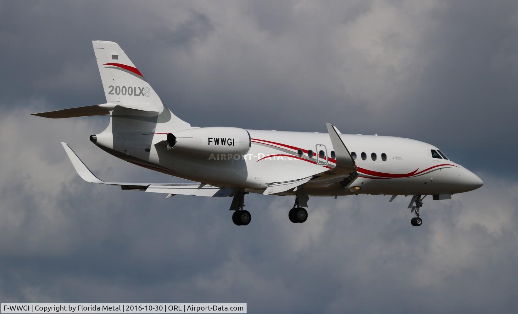 F-WWGI, 2015 Dassault Falcon 2000LXS C/N 306, Falcon 2000LXS