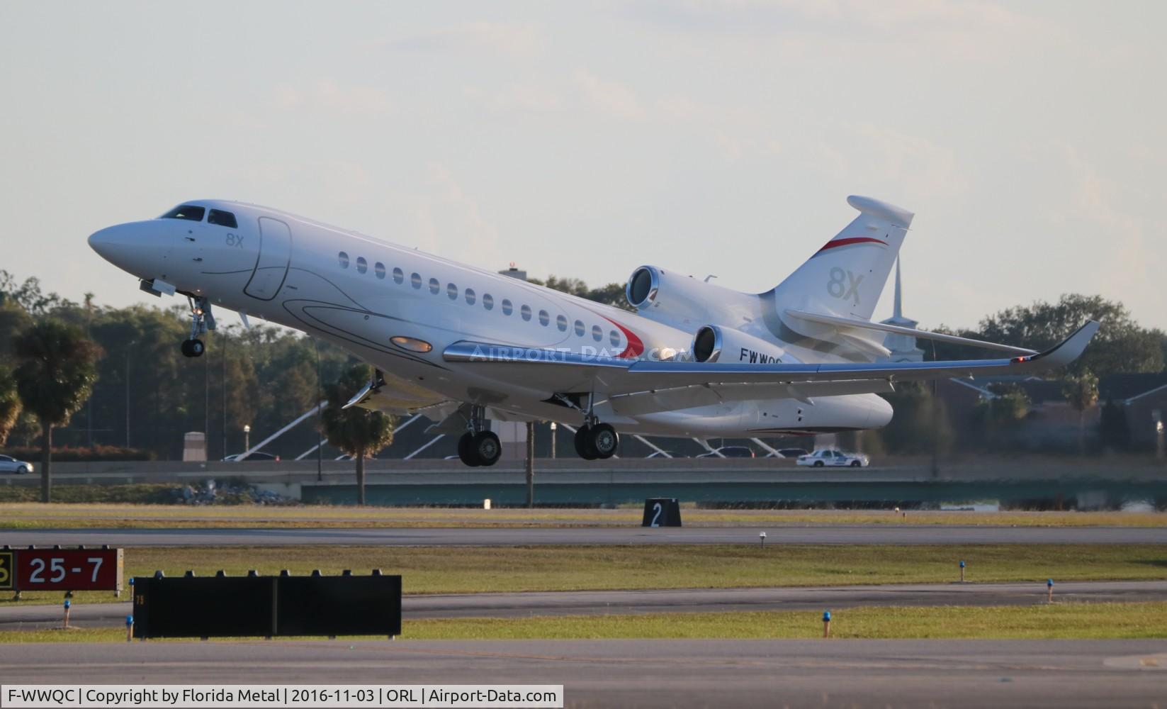 F-WWQC, 2015 Dassault Falcon 8X C/N 403, Falcon 8X
