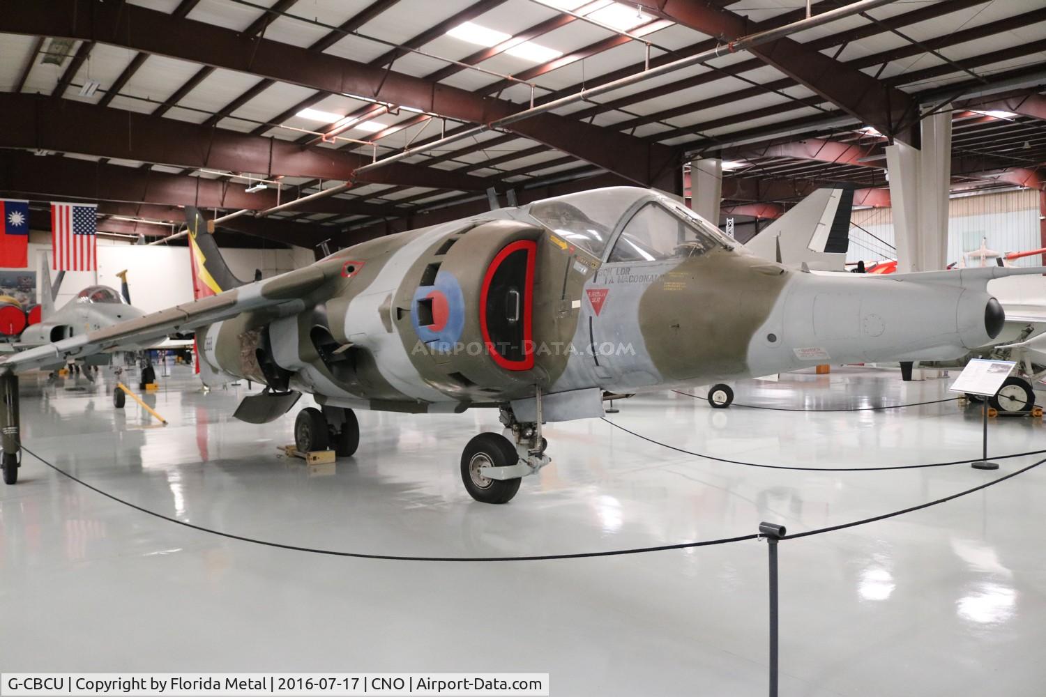 G-CBCU, 1986 Hawker Siddeley Harrier GR.3 C/N 712229, Harrier GR.3