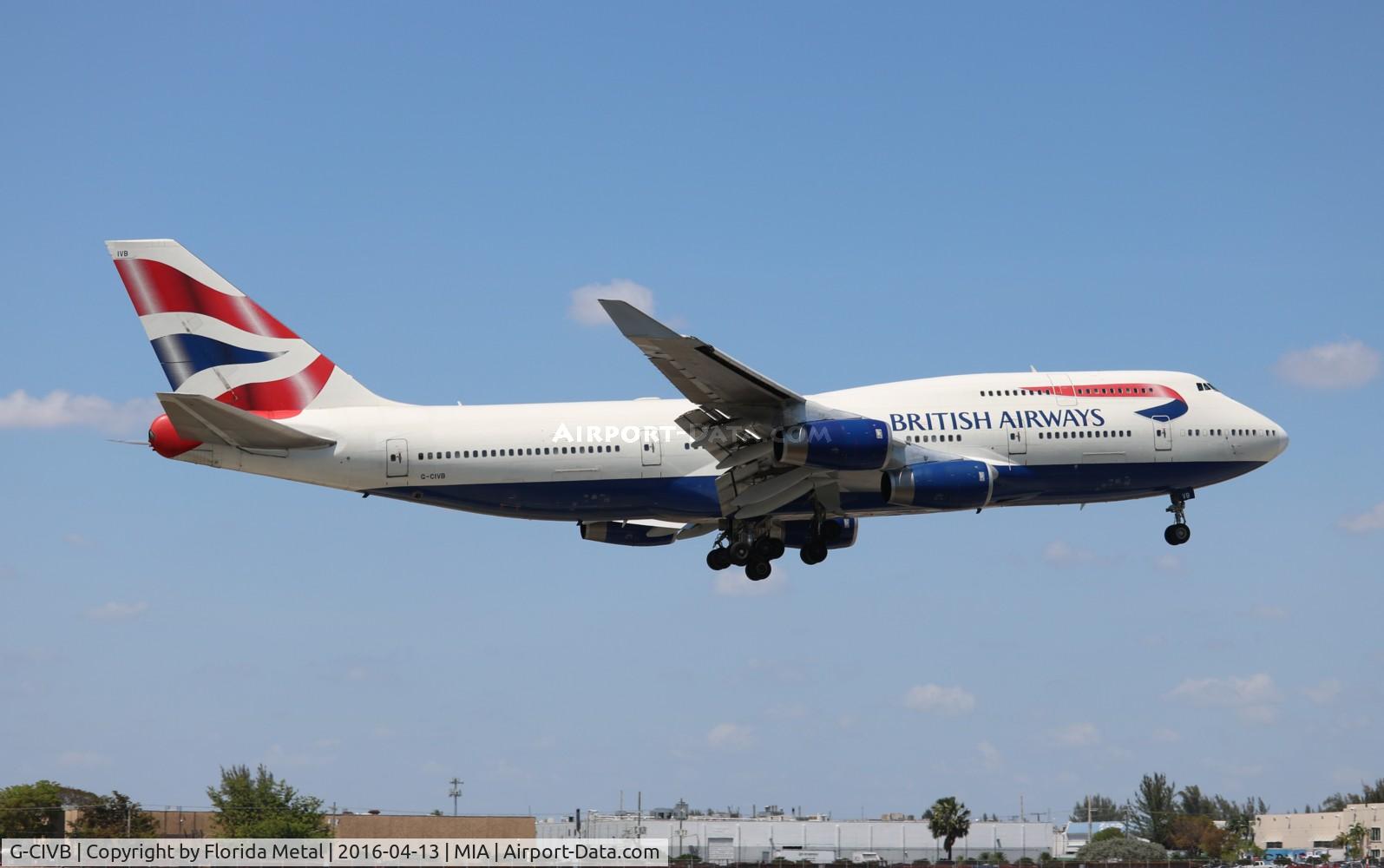 G-CIVB, 1994 Boeing 747-436 C/N 25811, British