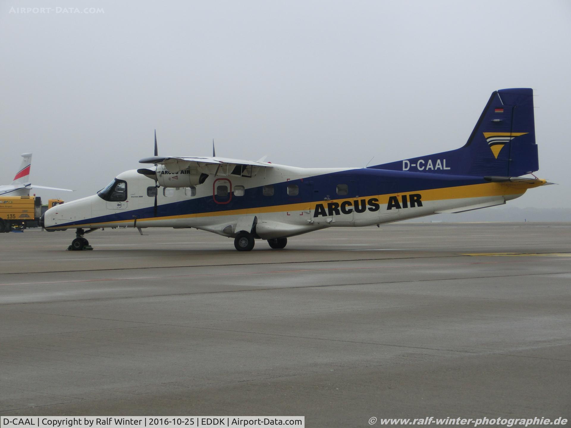 D-CAAL, 1988 Dornier 228-202K C/N 8152, Dornier Do-228-202 - ZE AZE Arcus Air - 8152 - D-CAAL - 25.10.2016 - CGN