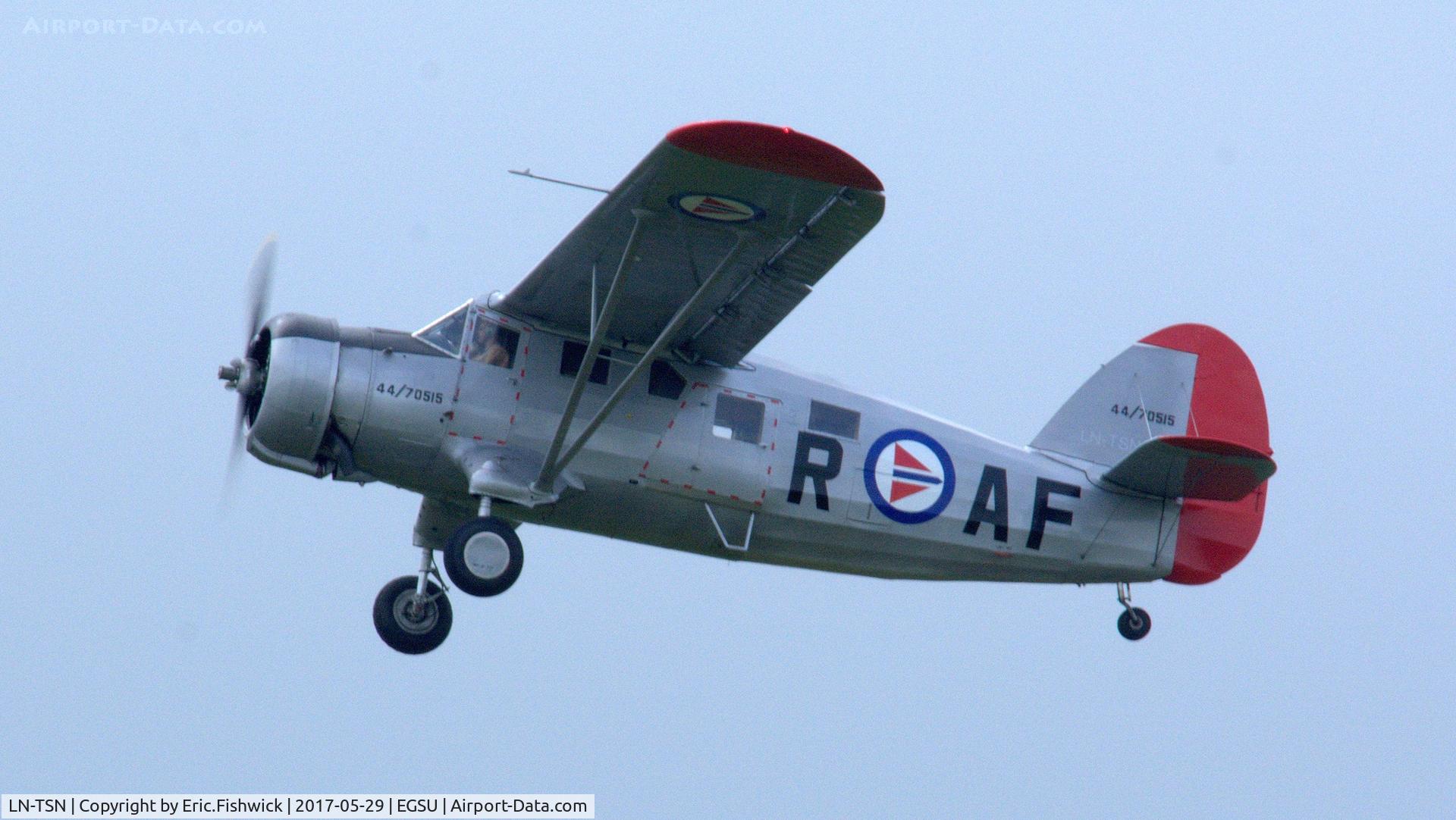 LN-TSN, 1944 Noorduyn UC-64A Norseman C/N 780, 43. LN-TSN at The Imperial War Museum, Duxford - May, 2017.
