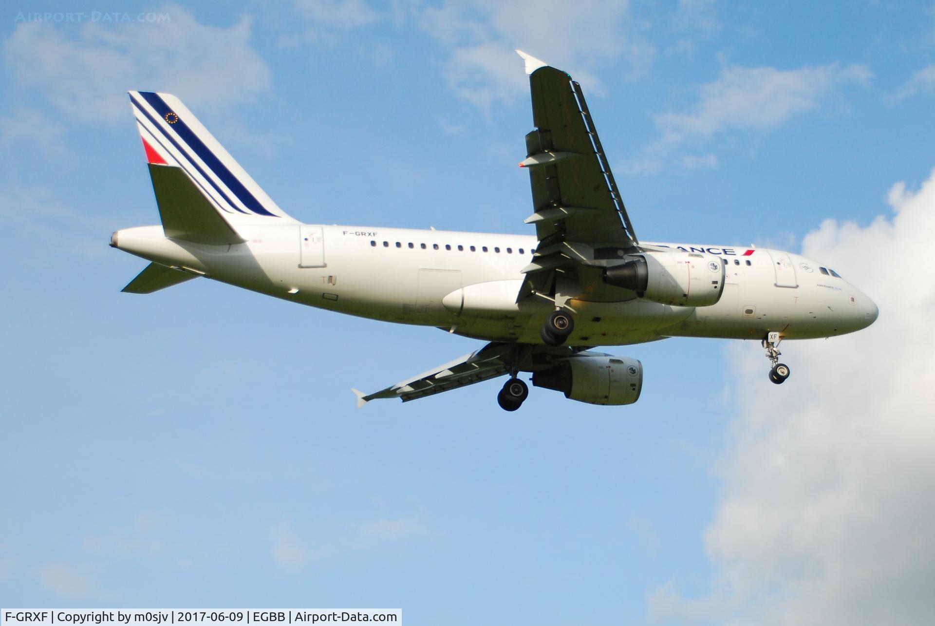 F-GRXF, 2003 Airbus A319-111 C/N 1938, From Sheldon Country Park