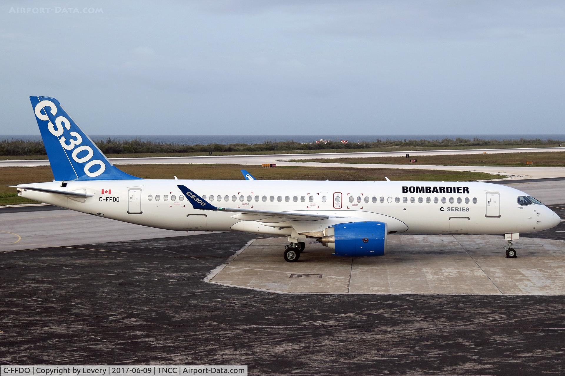 C-FFDO, 2015 Bombardier CSeries CS300 (BD-500-1A11) C/N 55002, Nice surprise, Out and about testing. (ETOPS)