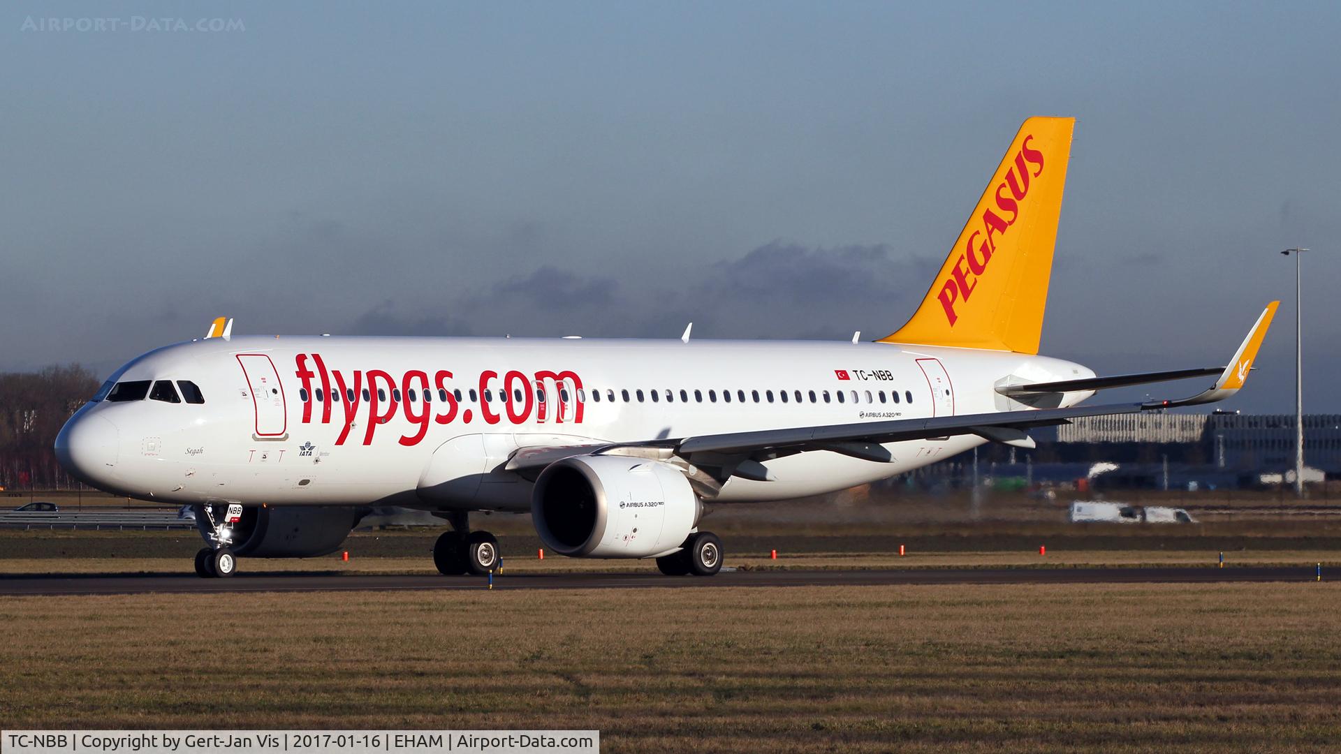 TC-NBB, 2016 Airbus A320-251NEO C/N 7147, nice NEO