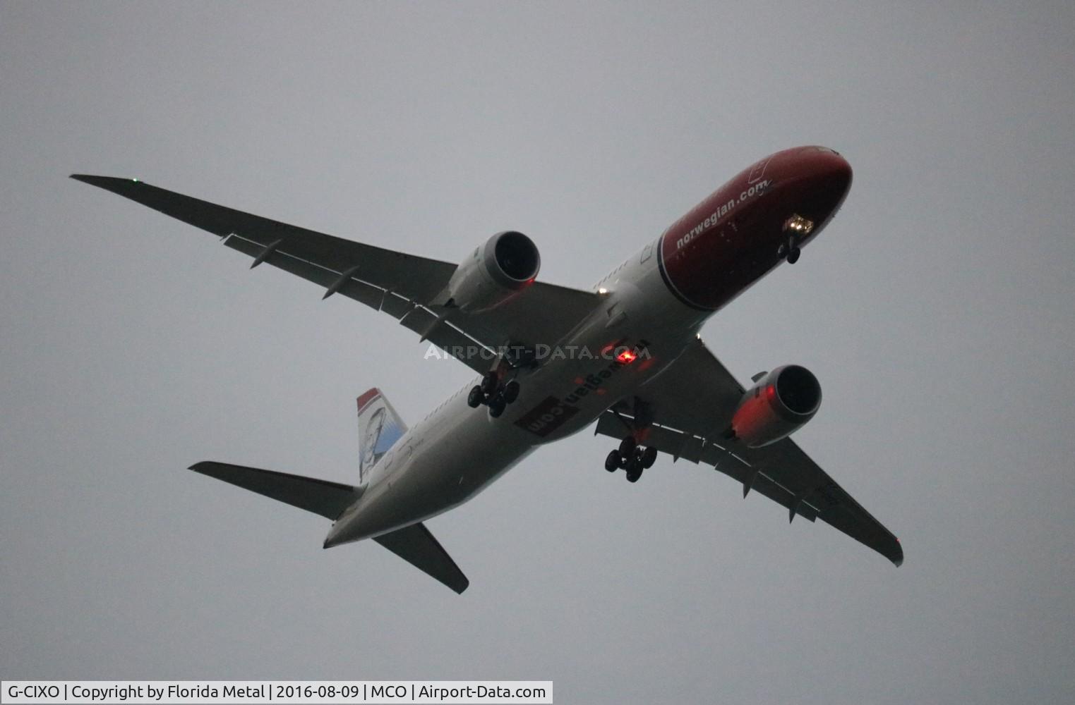 G-CIXO, 2016 Boeing 787-9 Dreamliner Dreamliner C/N 62082, Norwegian