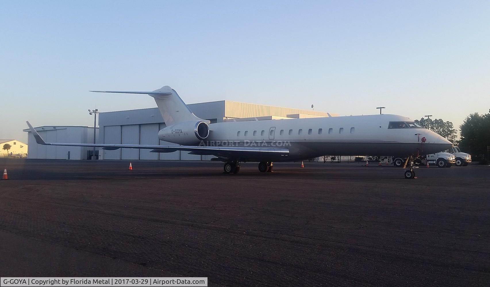 G-GOYA, 1999 Bombardier BD-700-1A10 Global Express C/N 9016, Global Express
