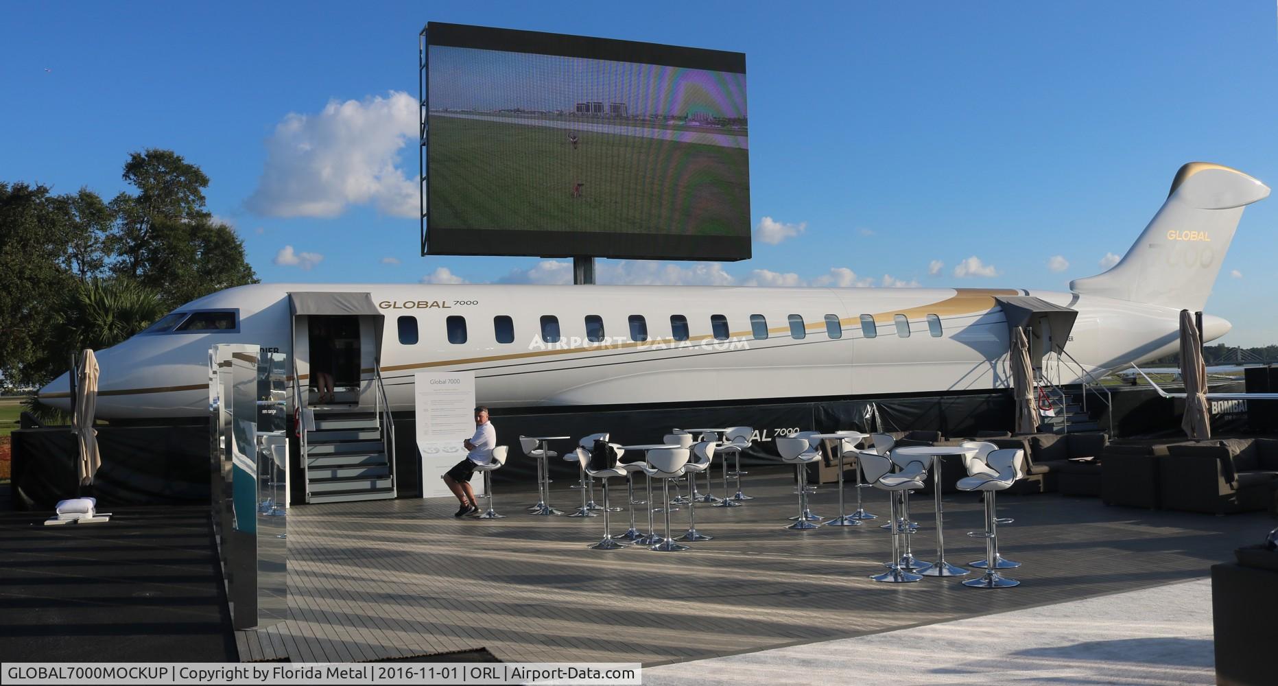 GLOBAL7000MOCKUP, 2014 Bombardier Global 7000 (mock up) C/N 0000, NBAA Orlando
